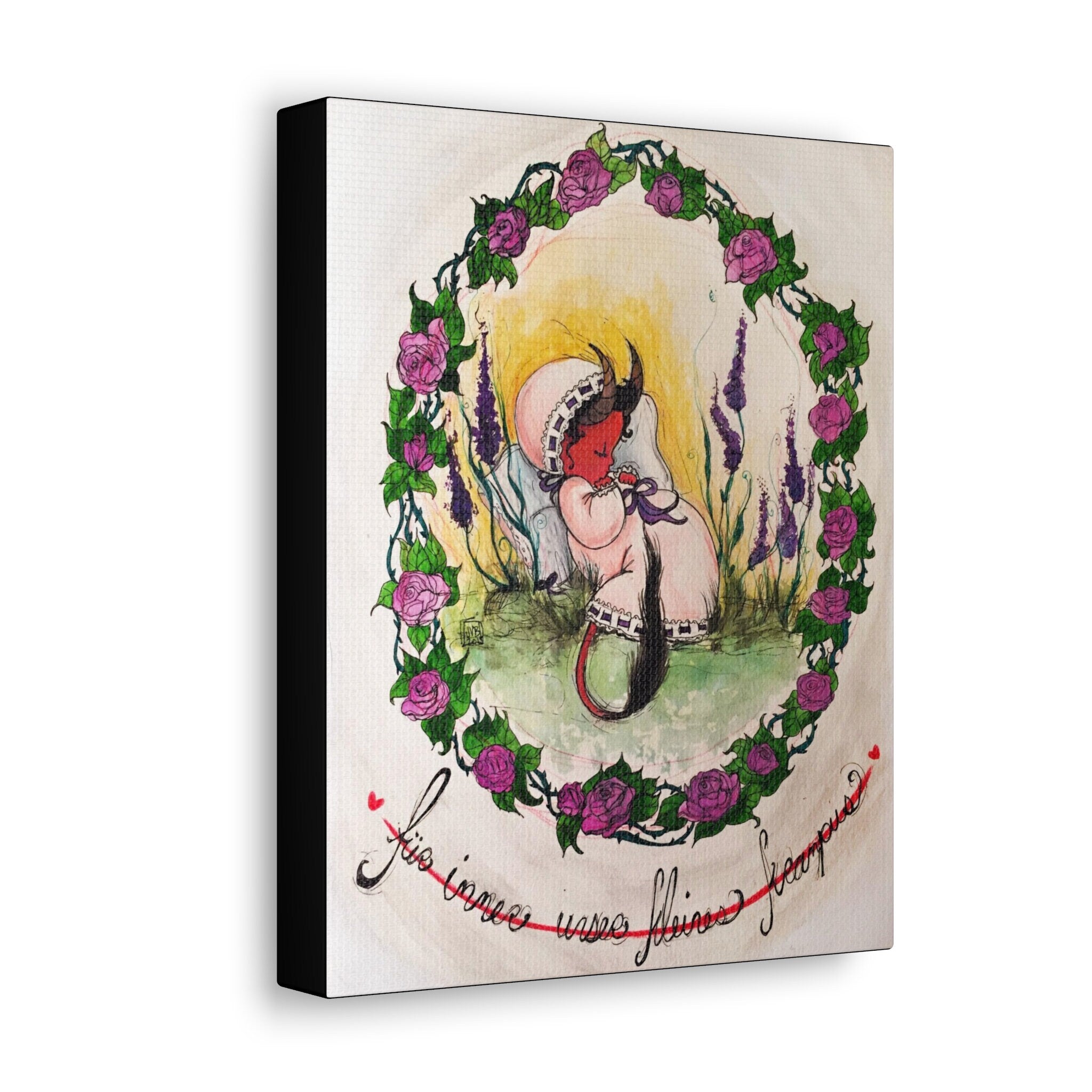 Baby Krampus · Canvas Print