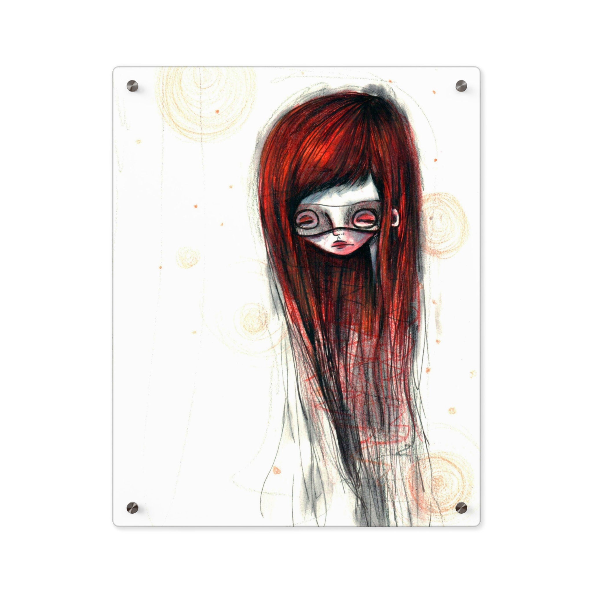 Red Super Acrylic Wall Art Panel · Acrylic Print