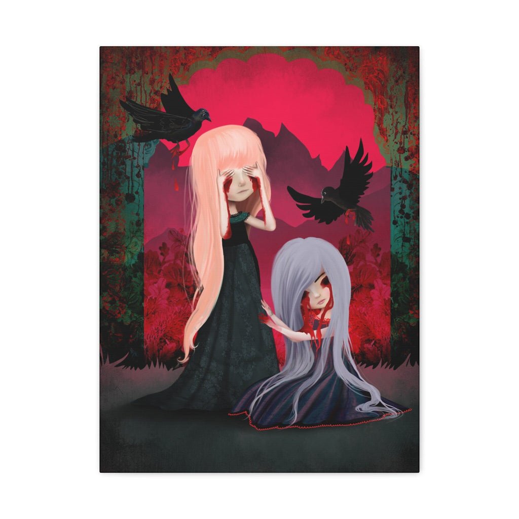 Cinderellas Sisters · Canvas Print