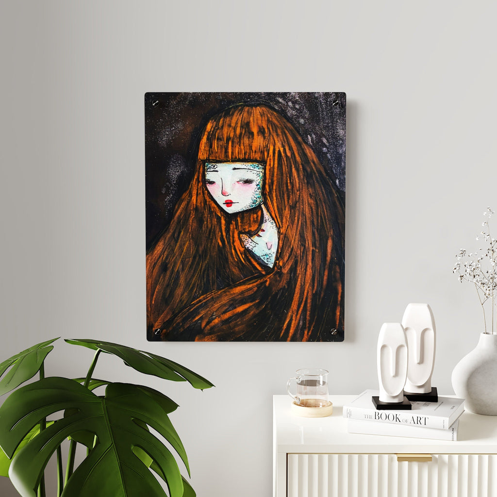 Monster Self Portrait Acrylic Wall Art Panel · Acrylic Print