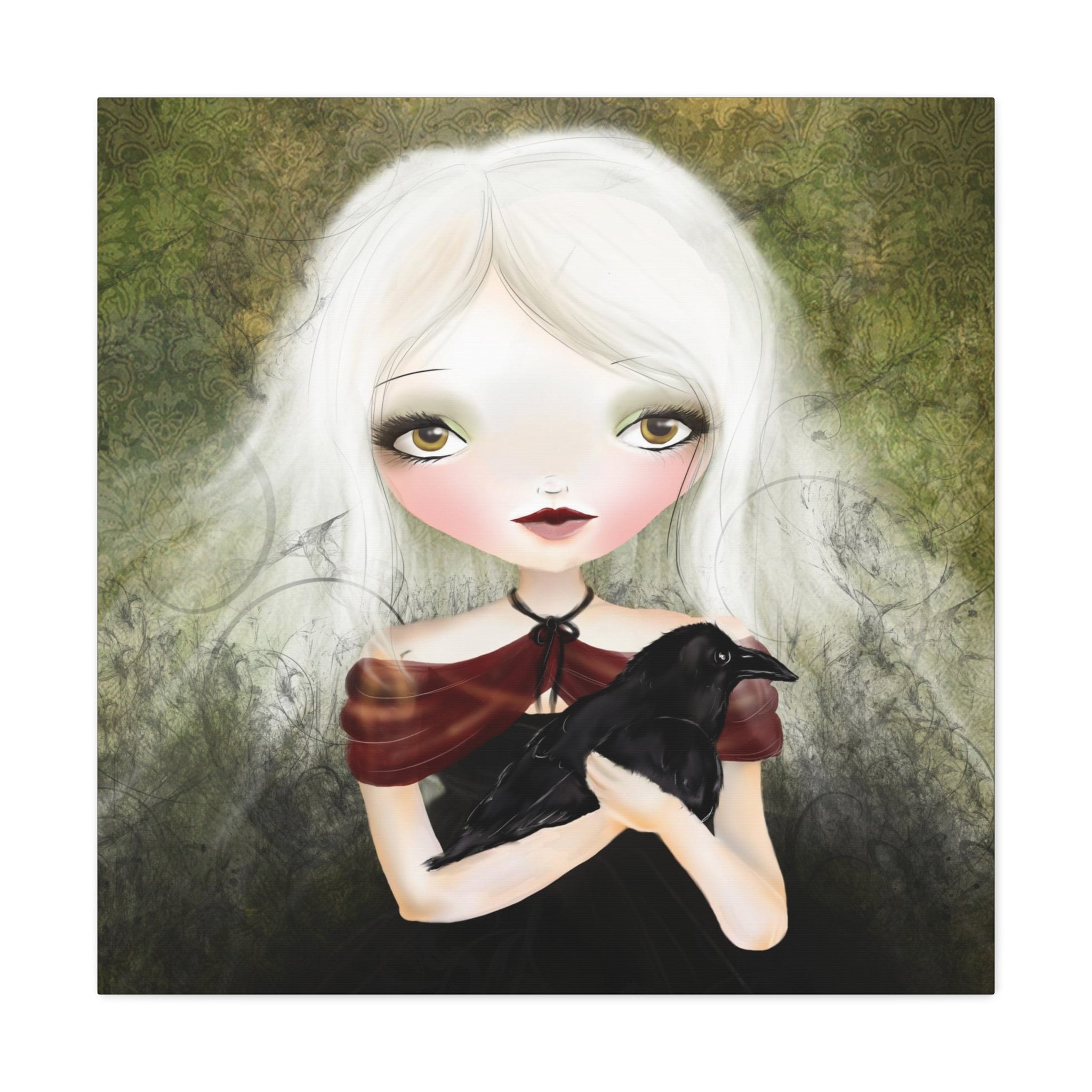 The Sister of the 12 Ravens · Canvas Print