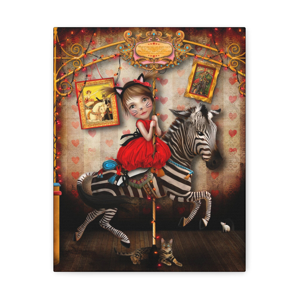 Carousel Dreams · Canvas Print