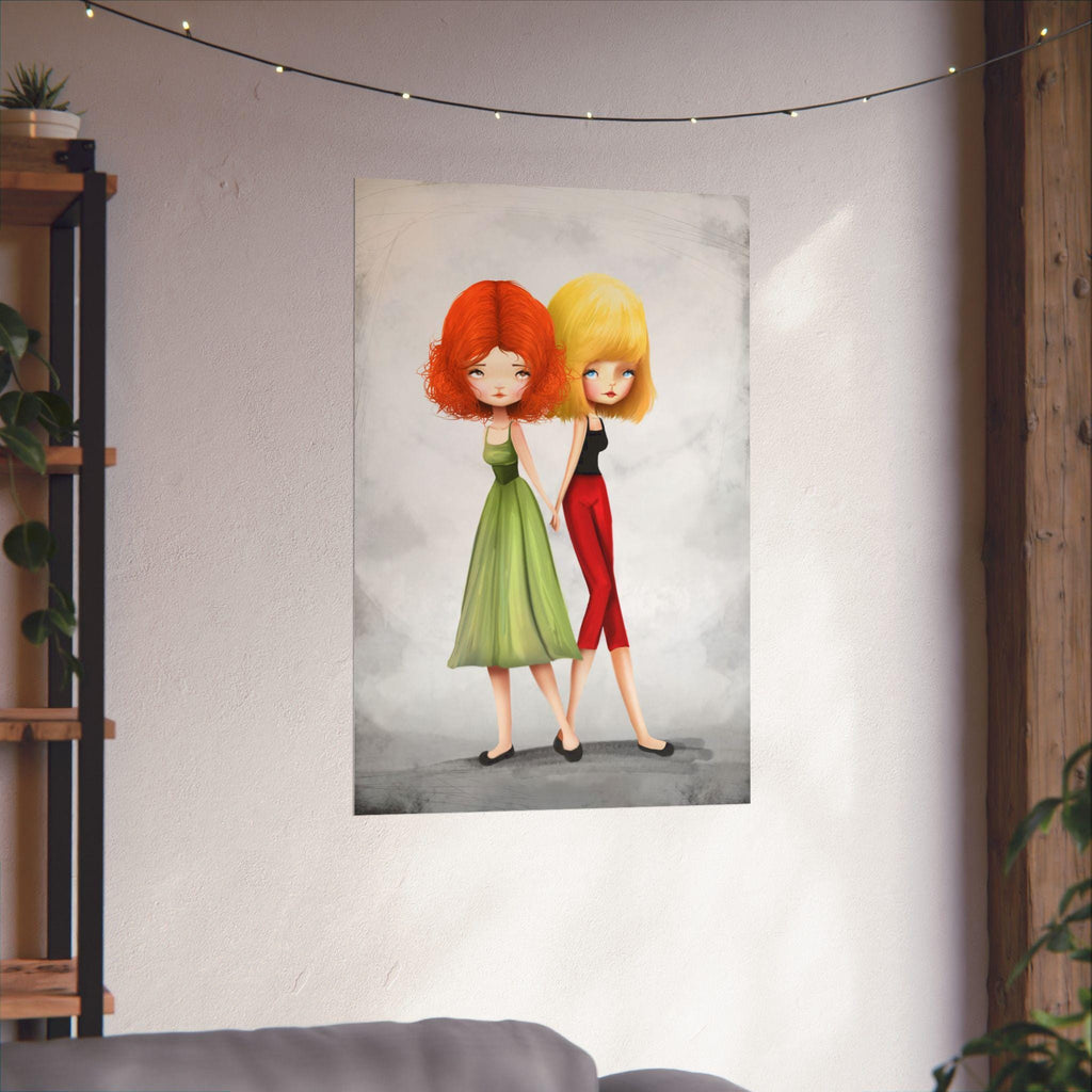 Together Alone · Poster Print