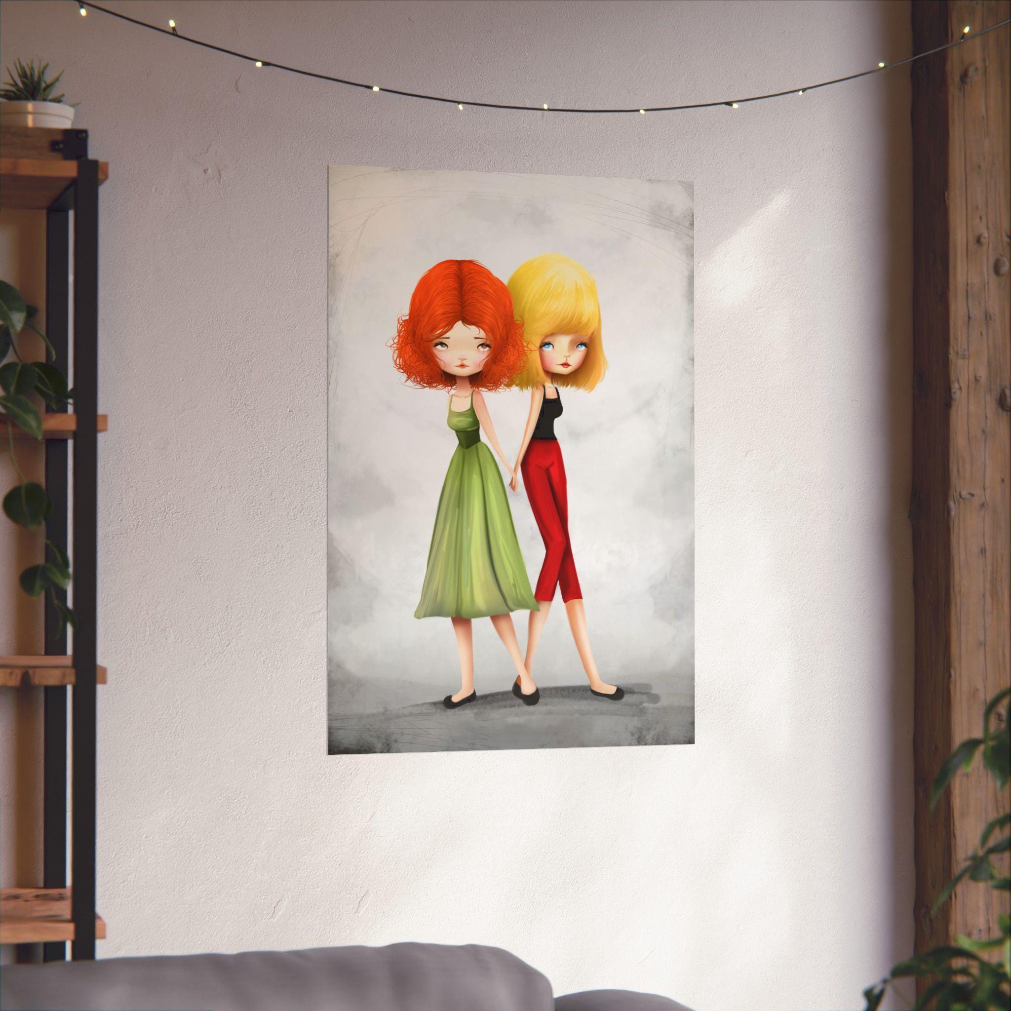 Together Alone · Poster Print