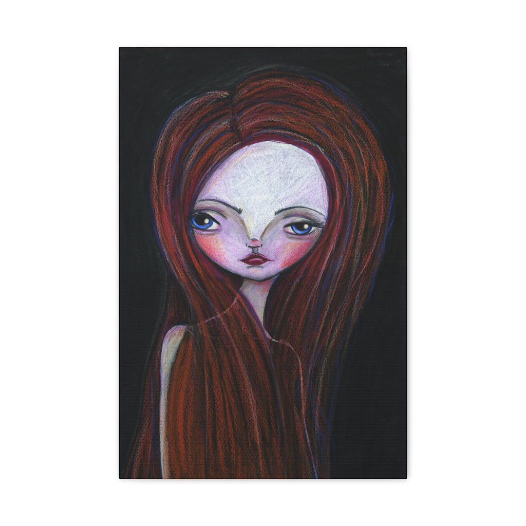 Red · Canvas Print