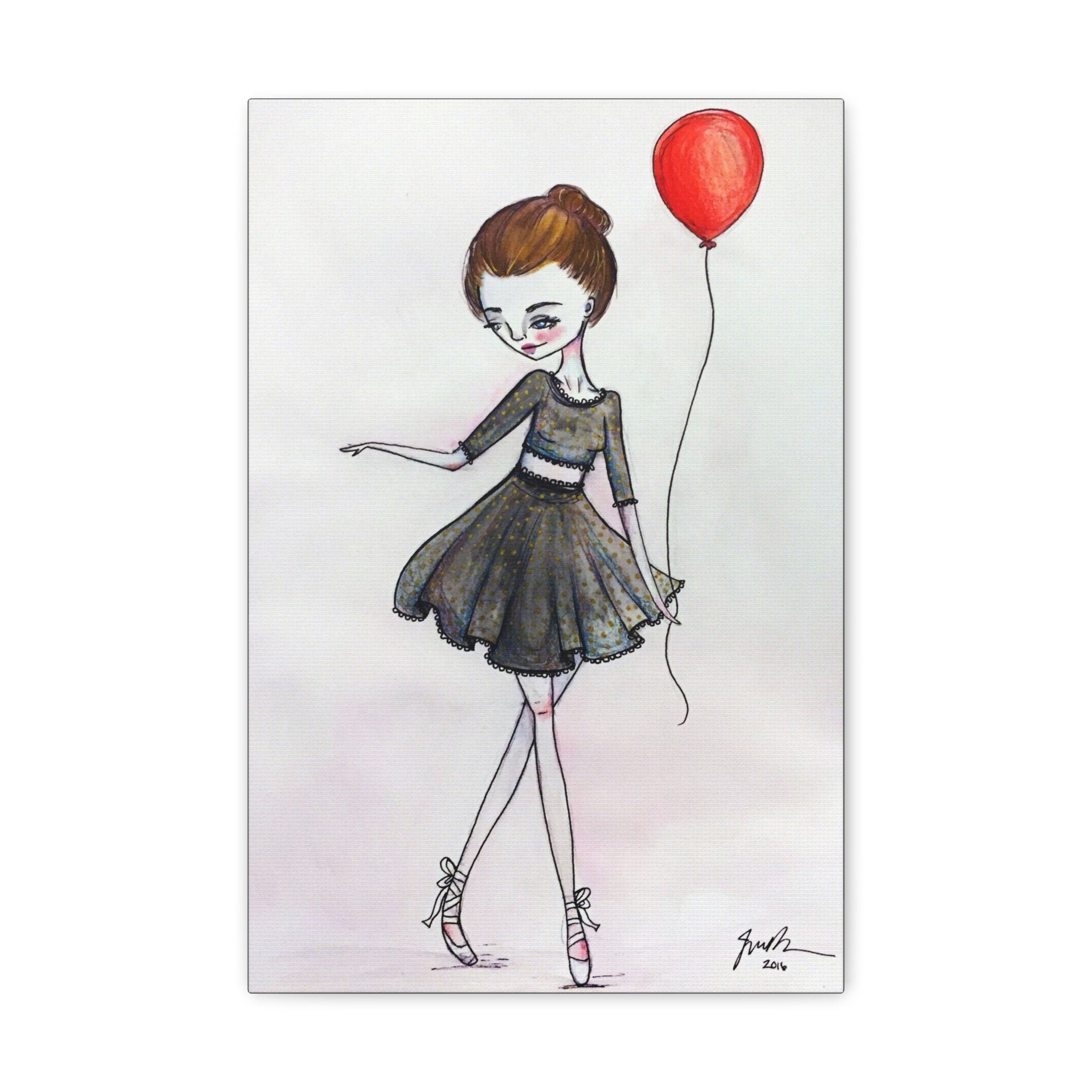 Red Balloon · Canvas Print