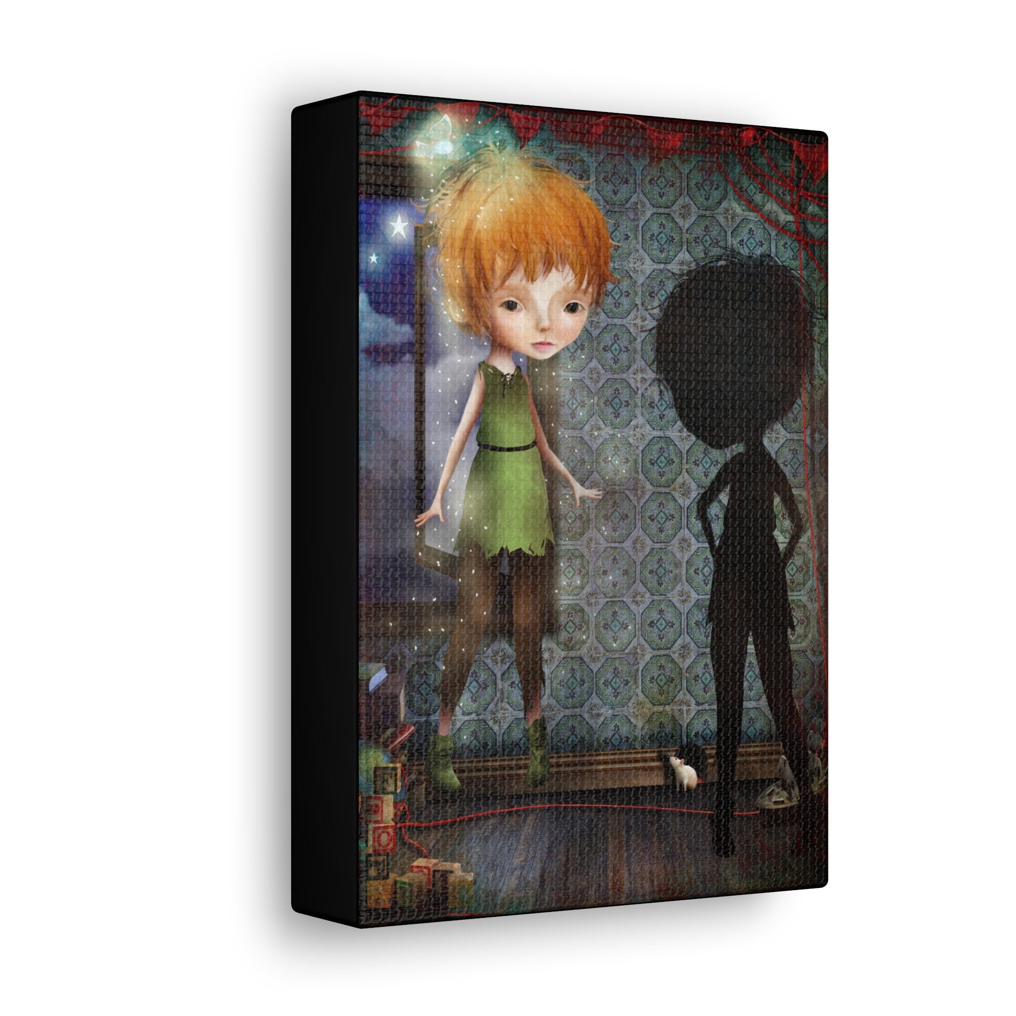 Peter and his Shadow · Canvas Print