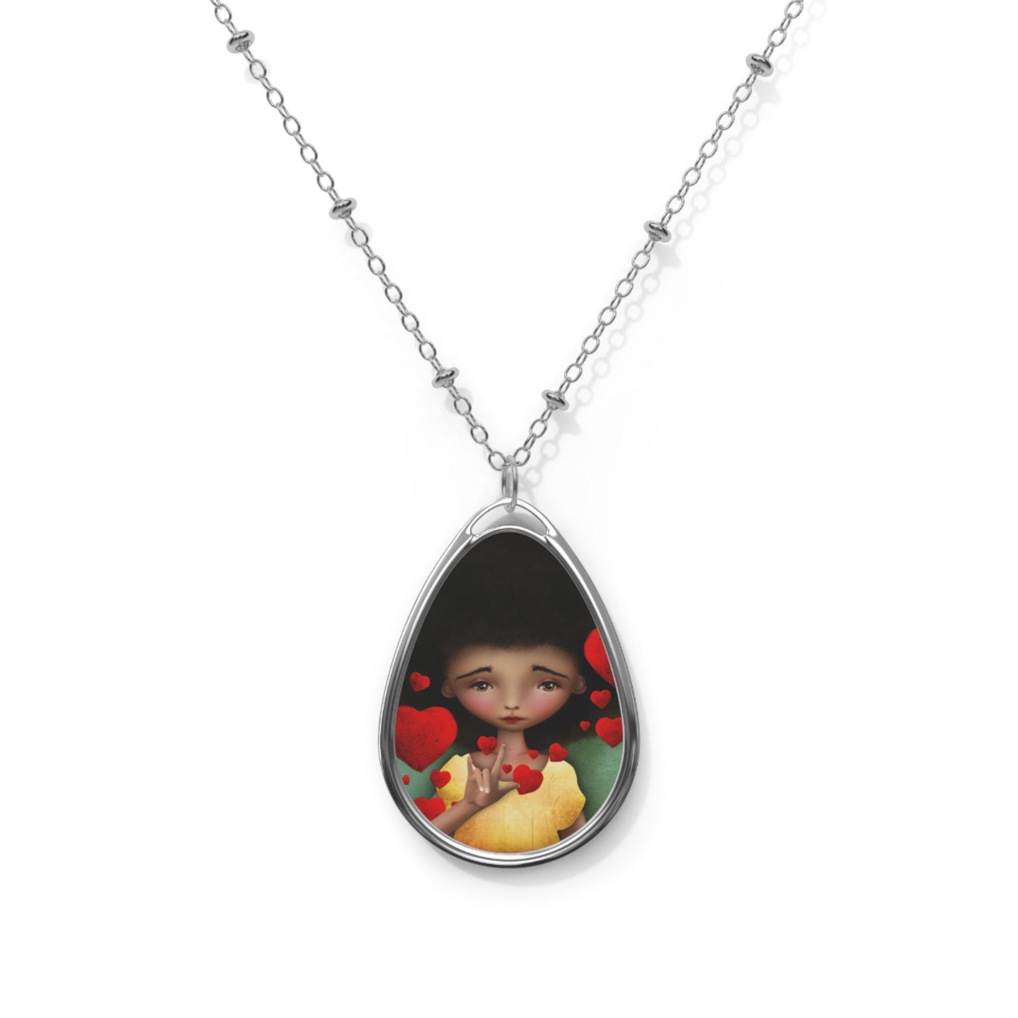 Gesture Oval · Necklace