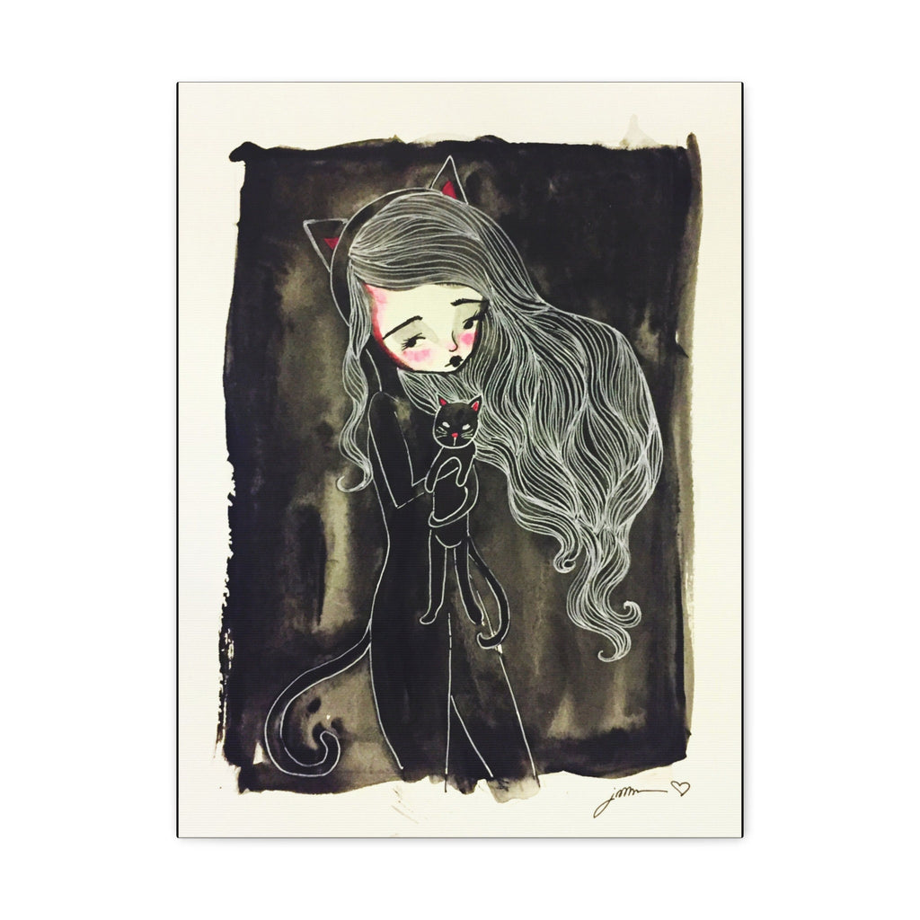 Catgirl · Canvas Print