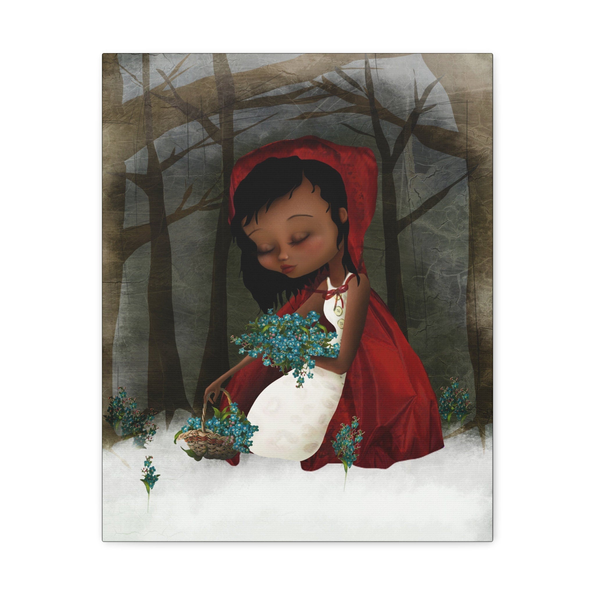 Little Red Riding Hood · Canvas Print