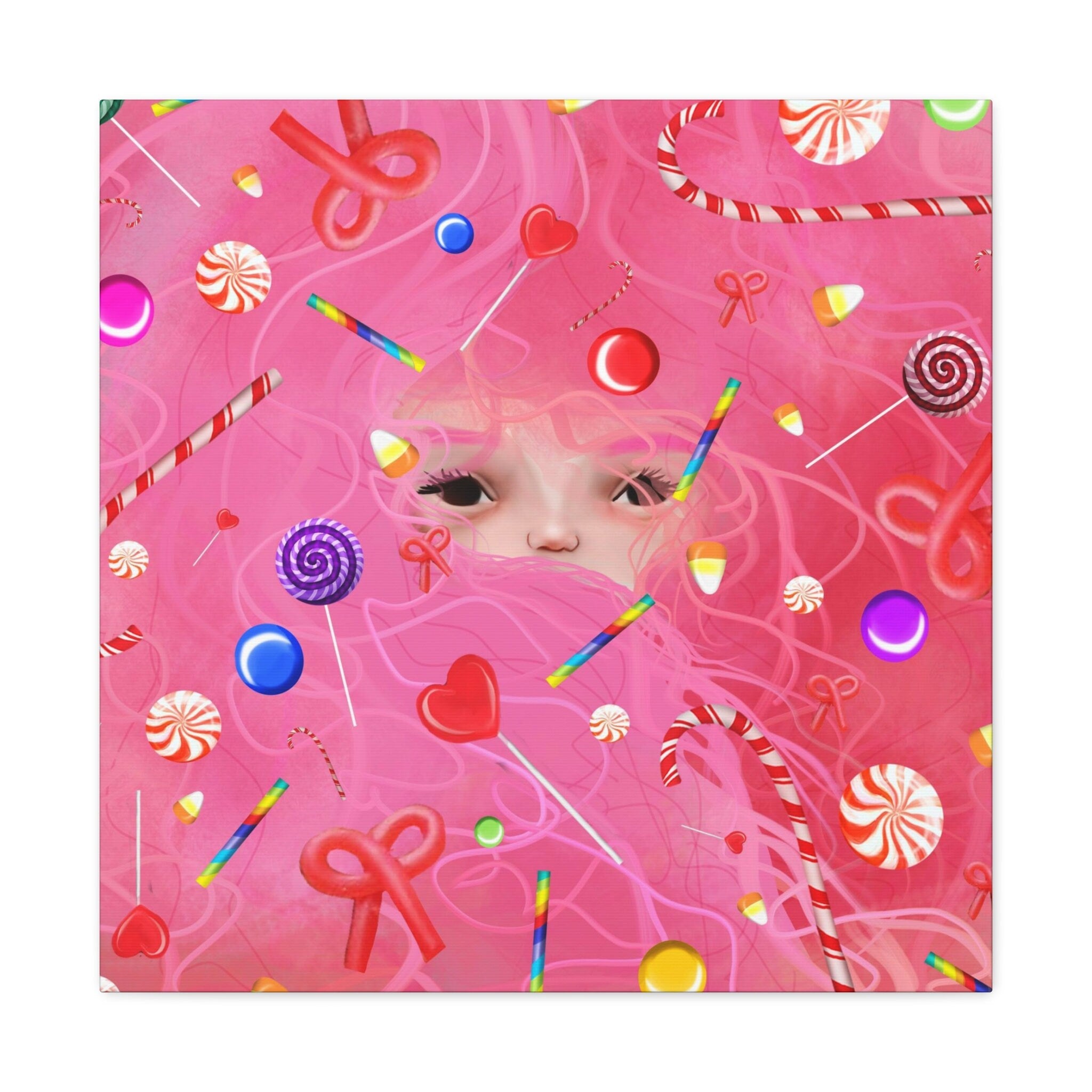 Hair · Canvas Print