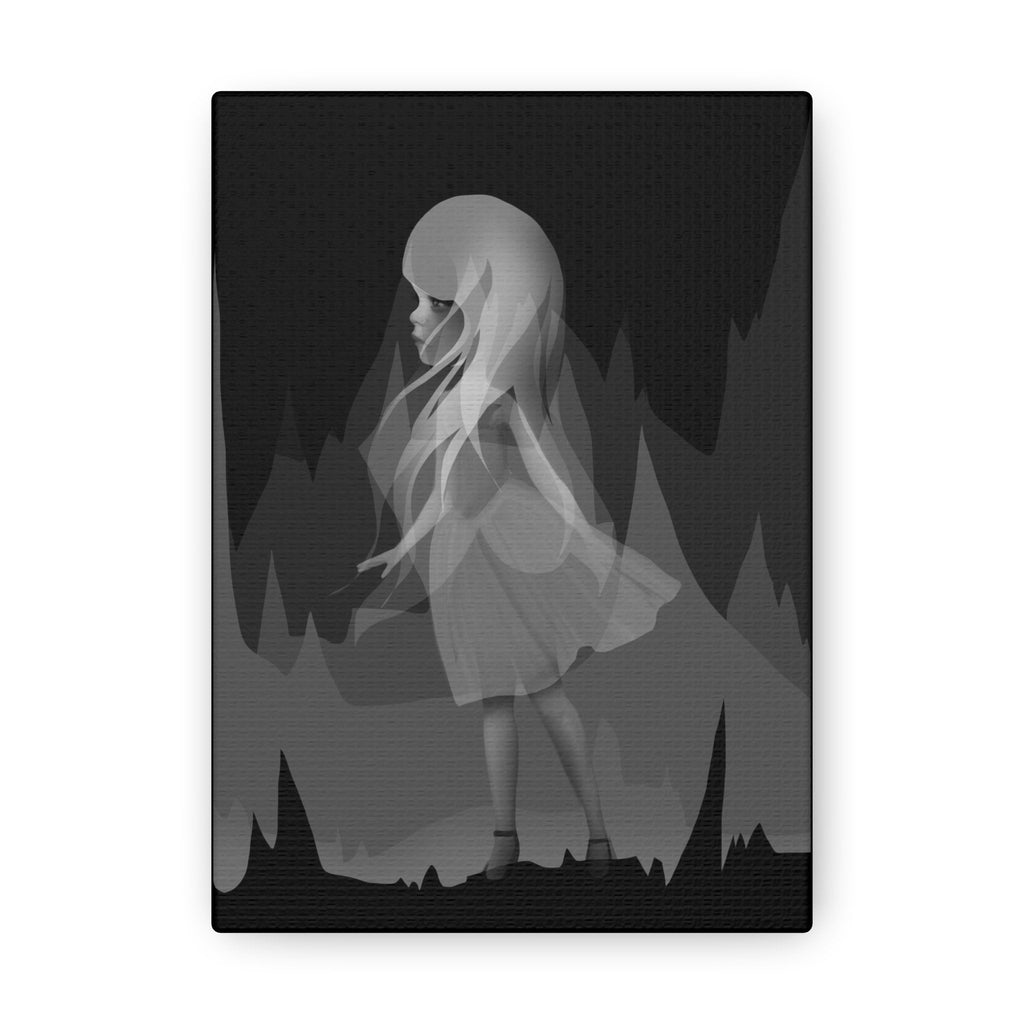 Invisible Girl · Canvas Print