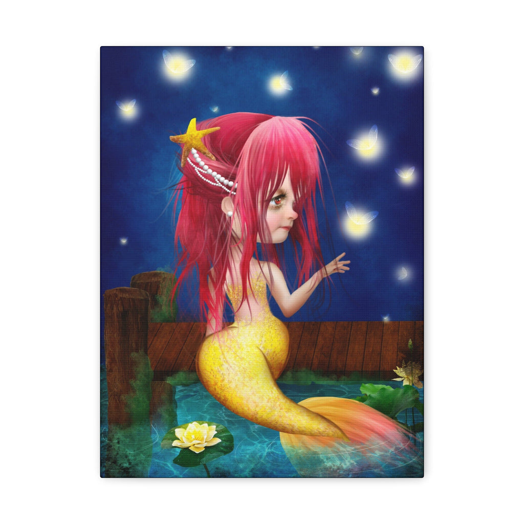 Midsummer Mermaid · Canvas Print
