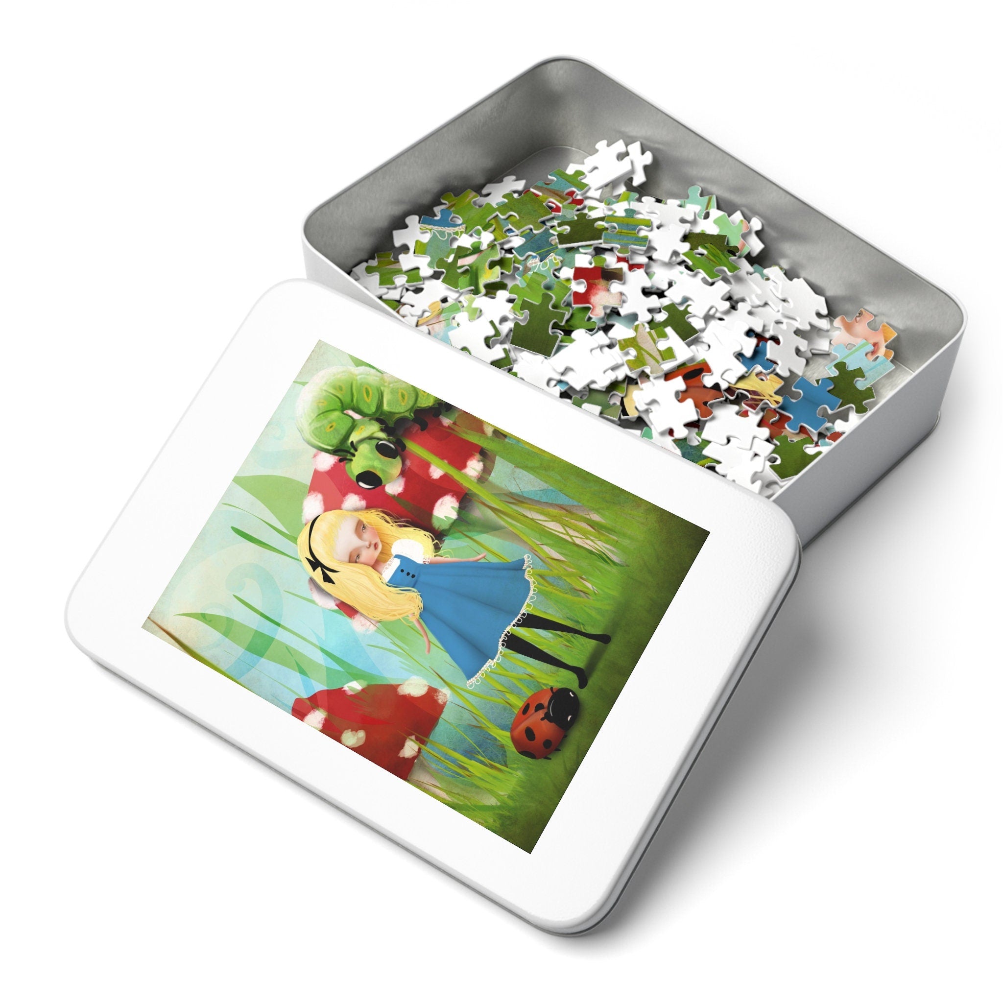 Alice and the Caterpillar · Jigsaw Puzzle