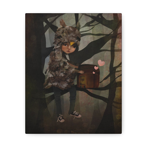 A Wise Old Owl · Canvas Print