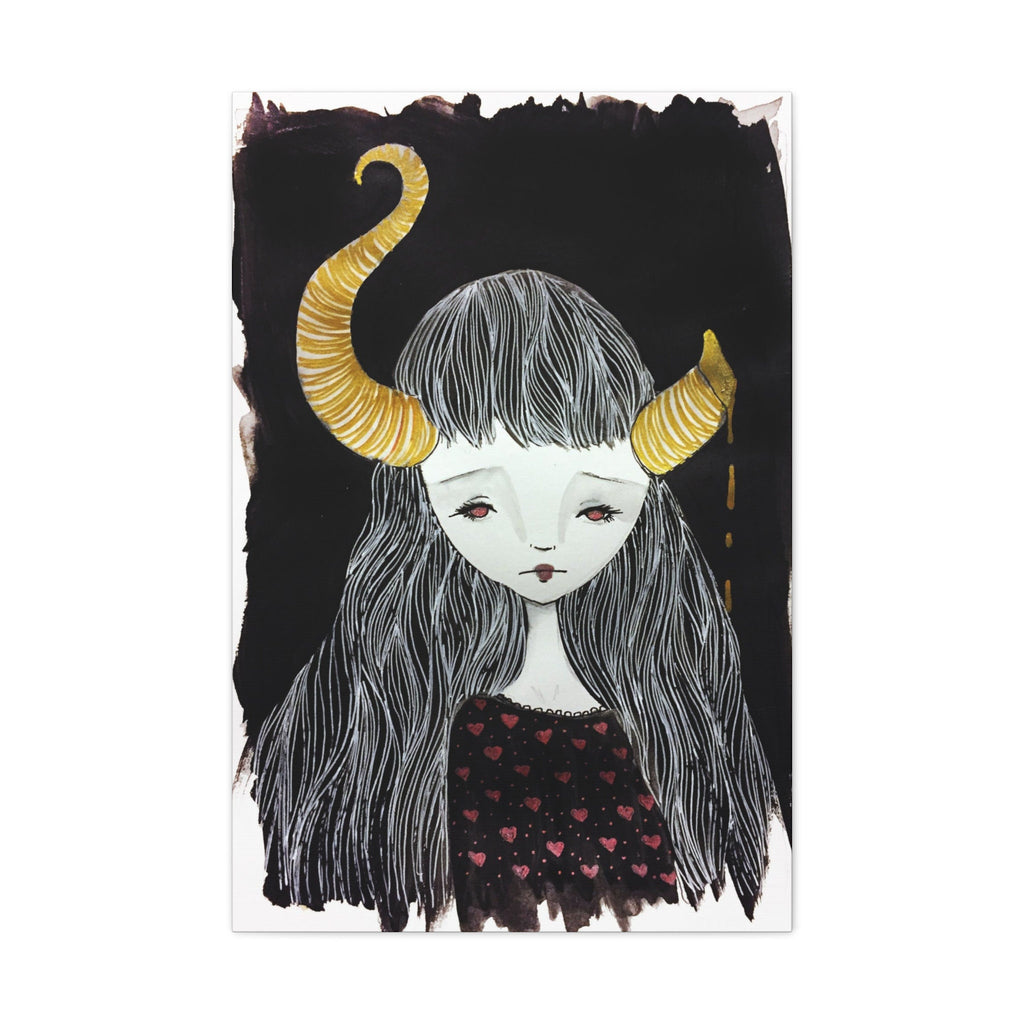 Golden Fawn · Canvas Print
