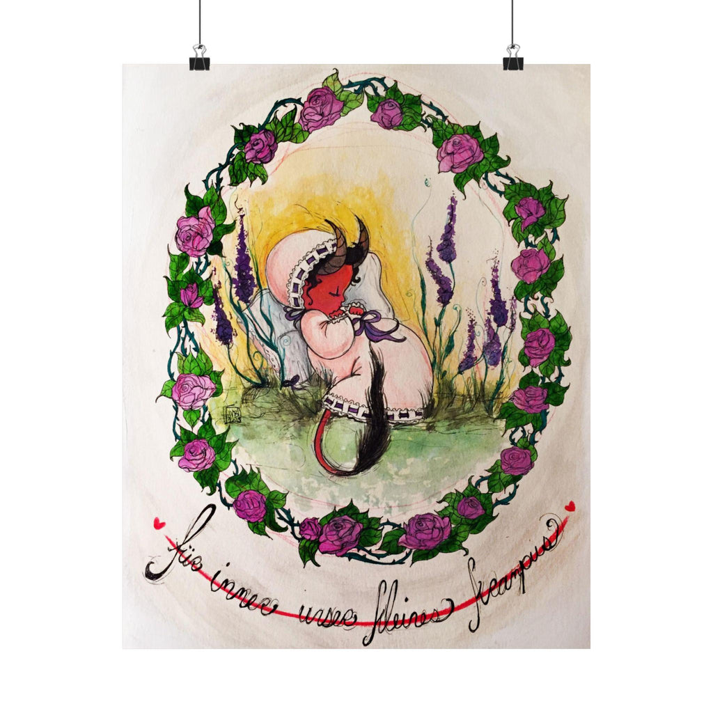 Baby Infant Krampus · Poster Print