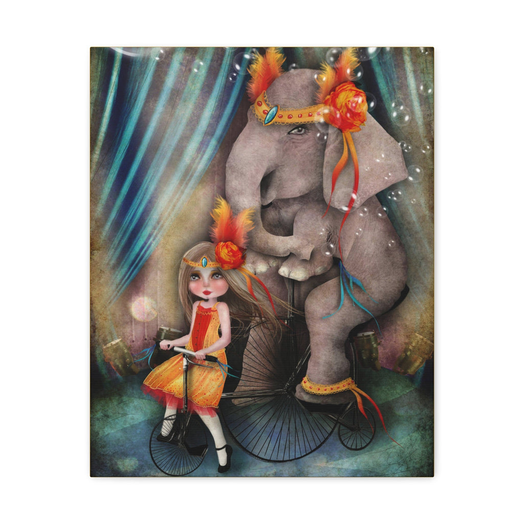 A bicycle Made For Two · Canvas Print