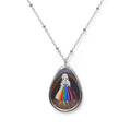 Babe Rainbow Oval · Necklace