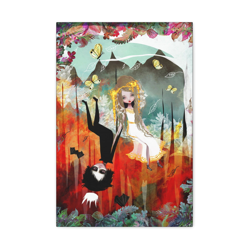 Persephone and Hades · Canvas Print