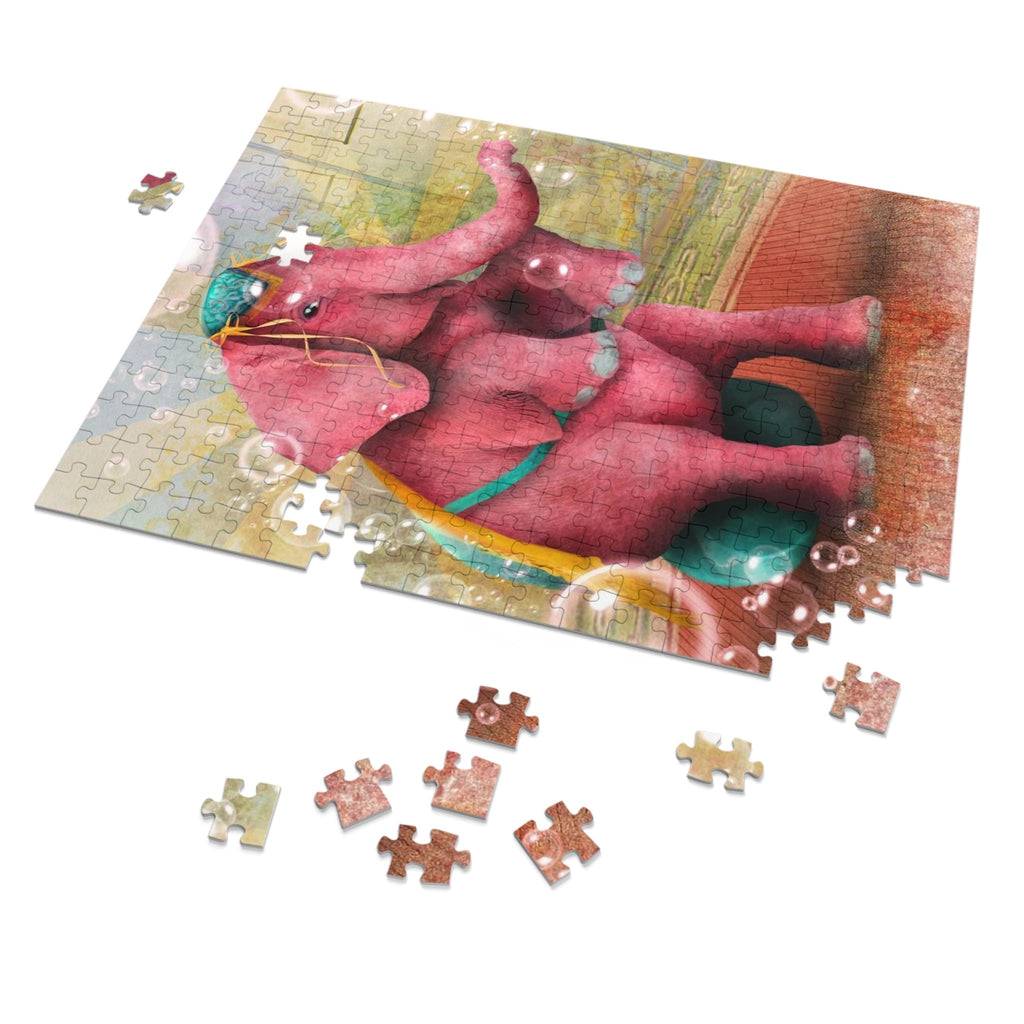 Beatriz the Pink Elephant · Jigsaw Puzzle