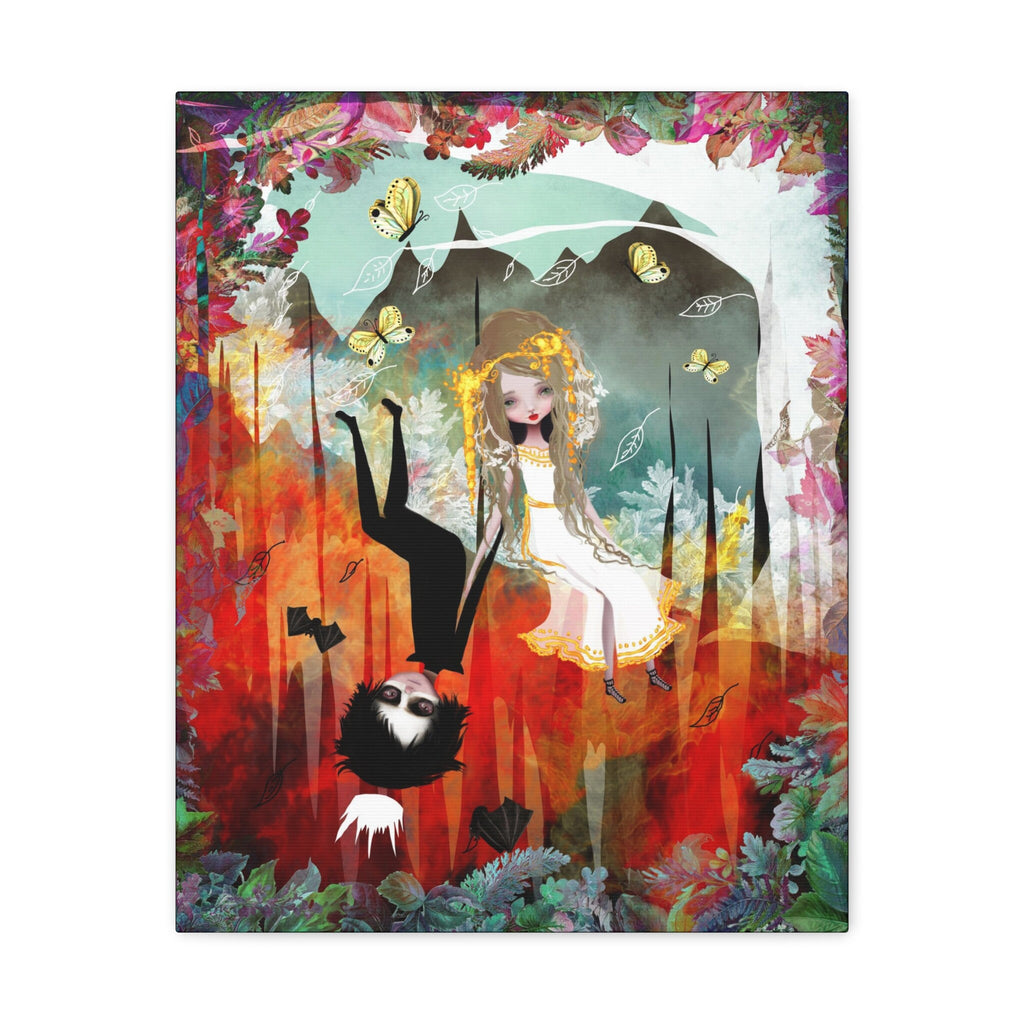 Persephone and Hades · Canvas Print