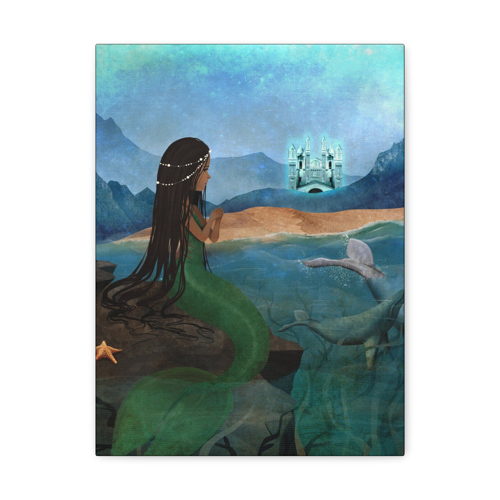 The Little Mermaid · Canvas Print
