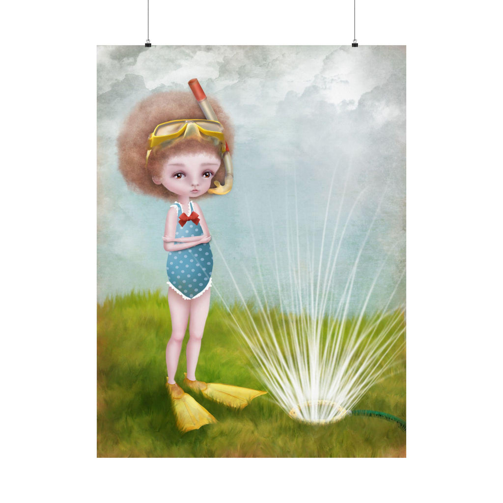 Soaked · Poster Print