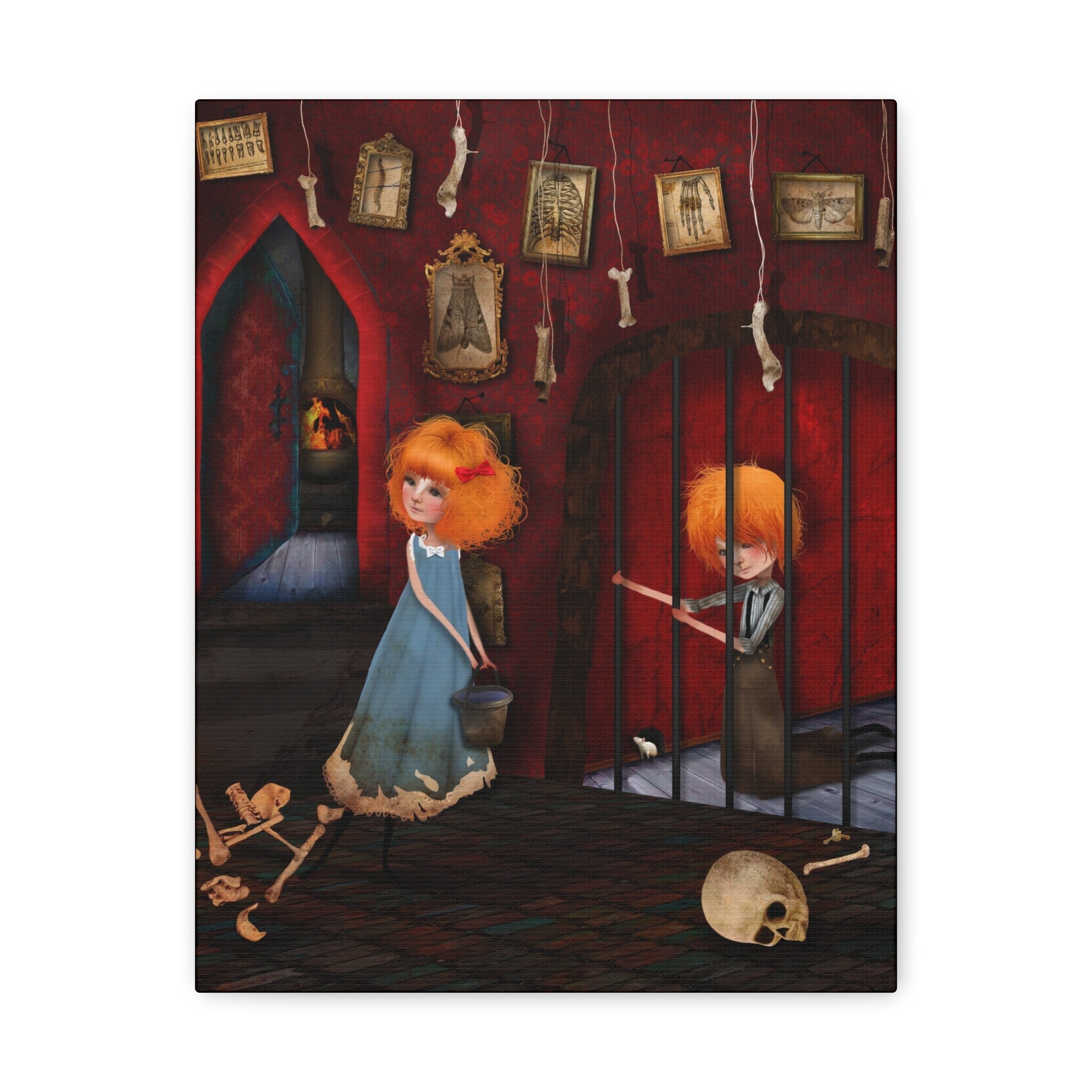 Hansel and Gretel · Canvas Print