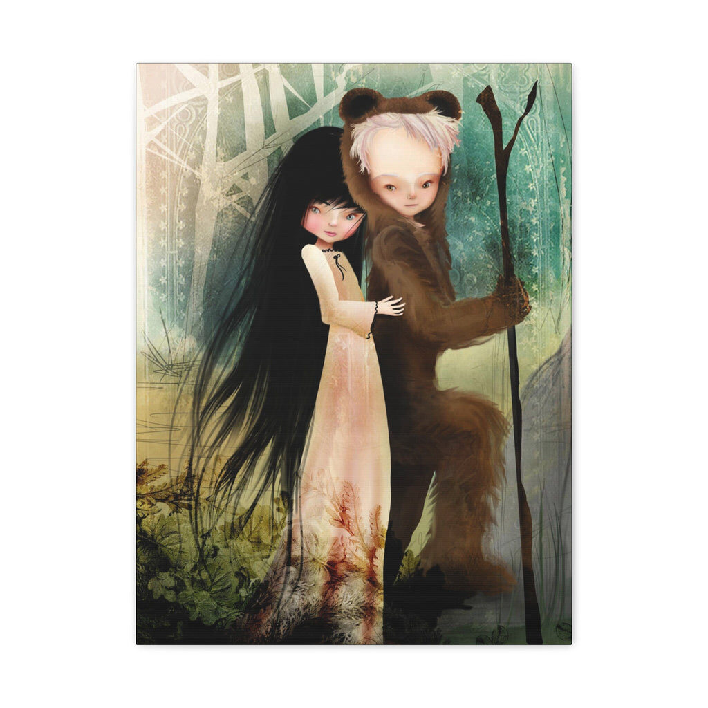 The Belle of Marble Falls · Canvas Print