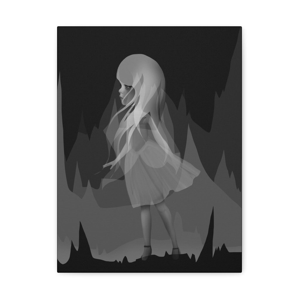 Invisible Girl · Canvas Print