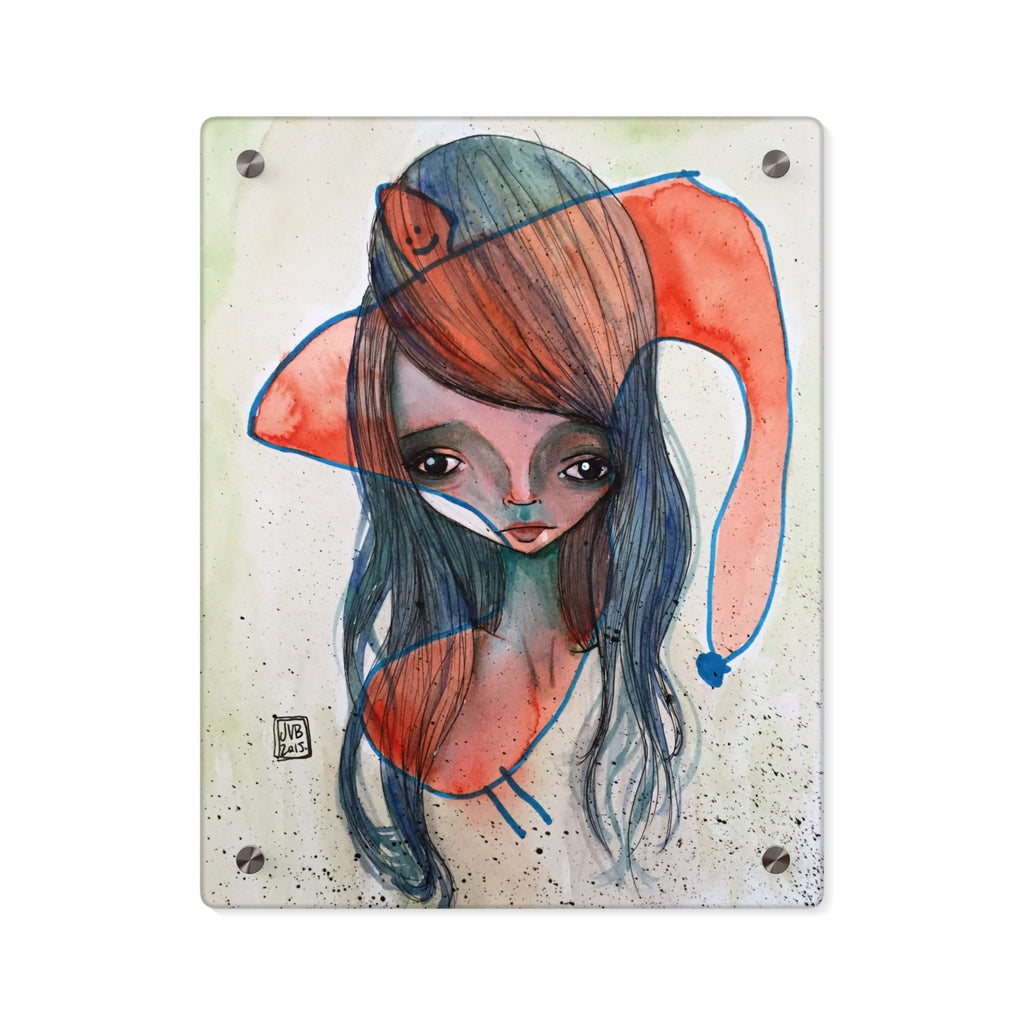 Red Juneau Dreams Acrylic Wall Art Panel · Acrylic Print