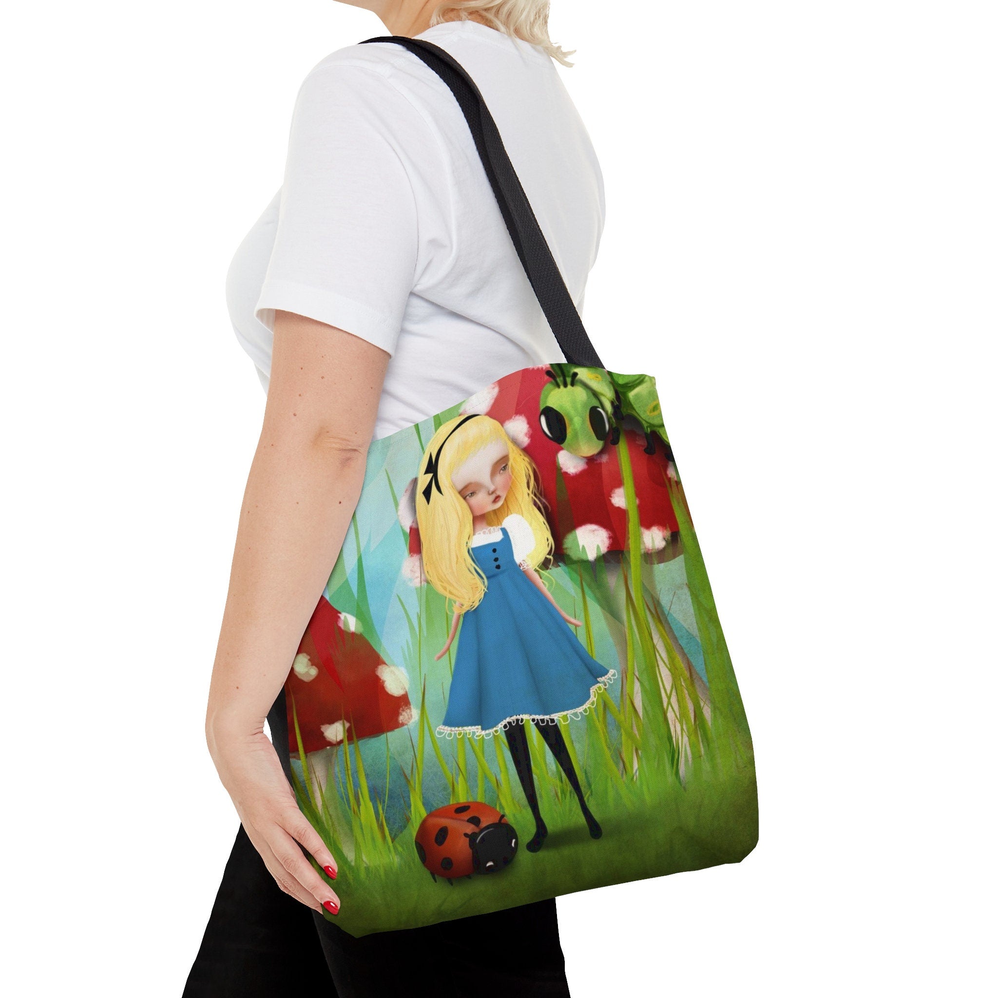 Alice and the Caterpillar · Tote Bag