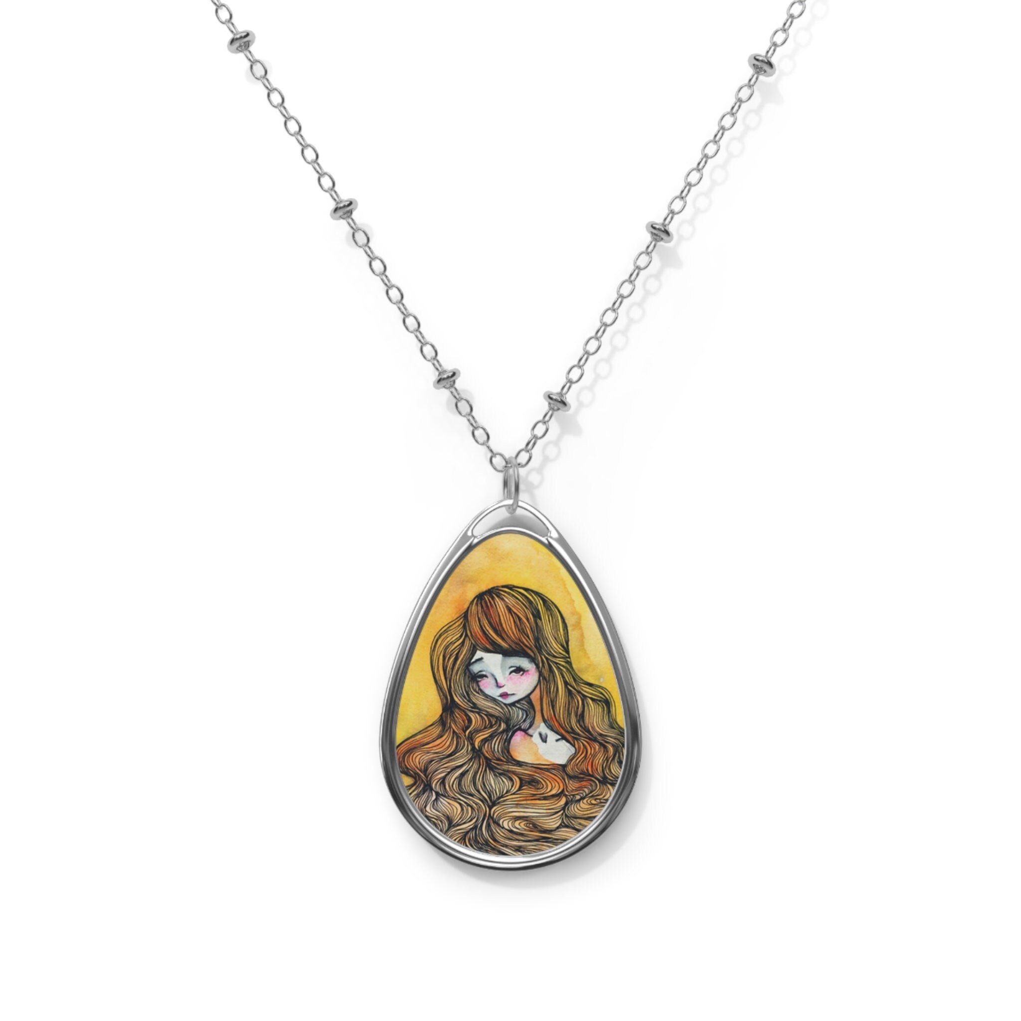 Golden Girl Oval · Necklace