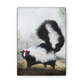 Ms. Skunk on her Own · Canvas Print