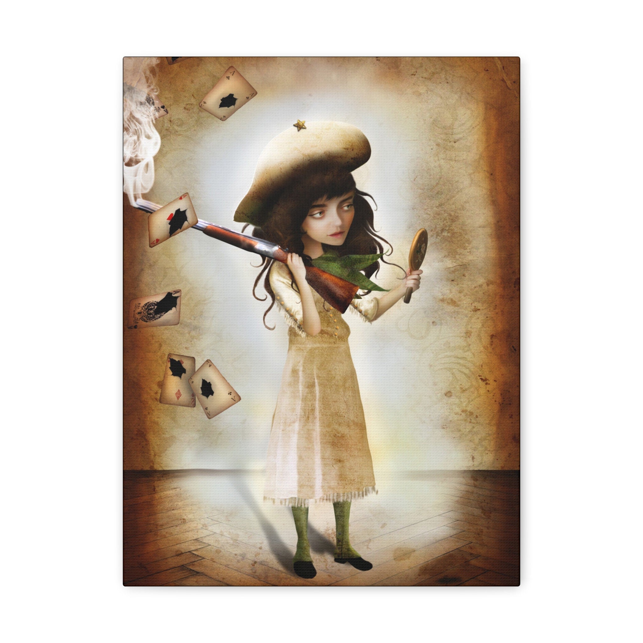 The Little Sharpshooter · Canvas Print