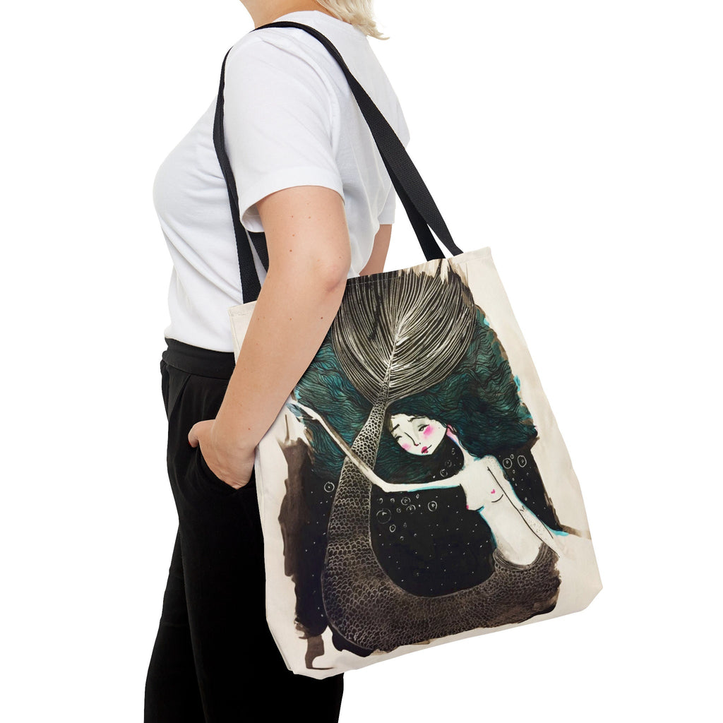 Little Teal Mermaid · Tote Bag
