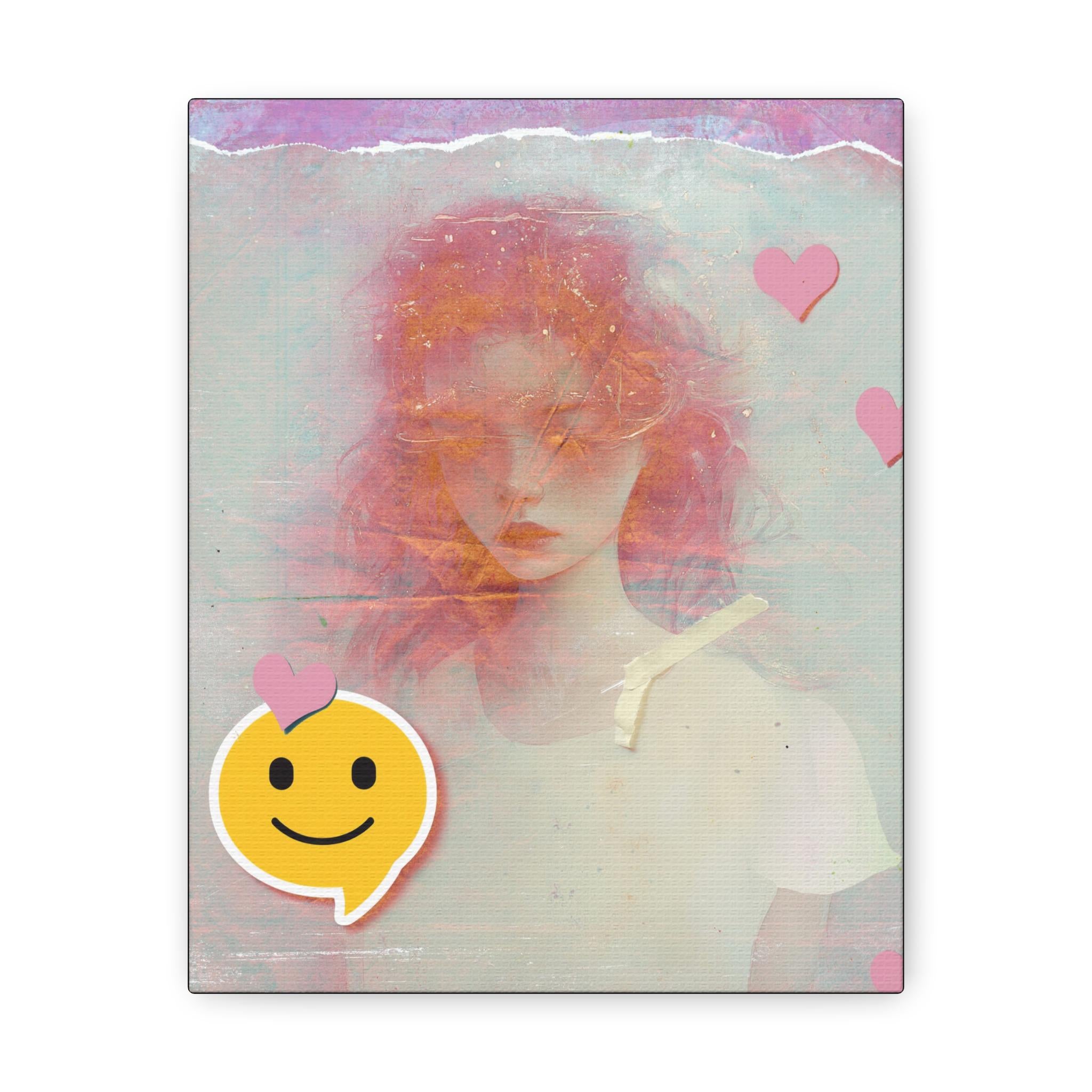 Mutable Modality Pink Museum Wrap · Canvas Print