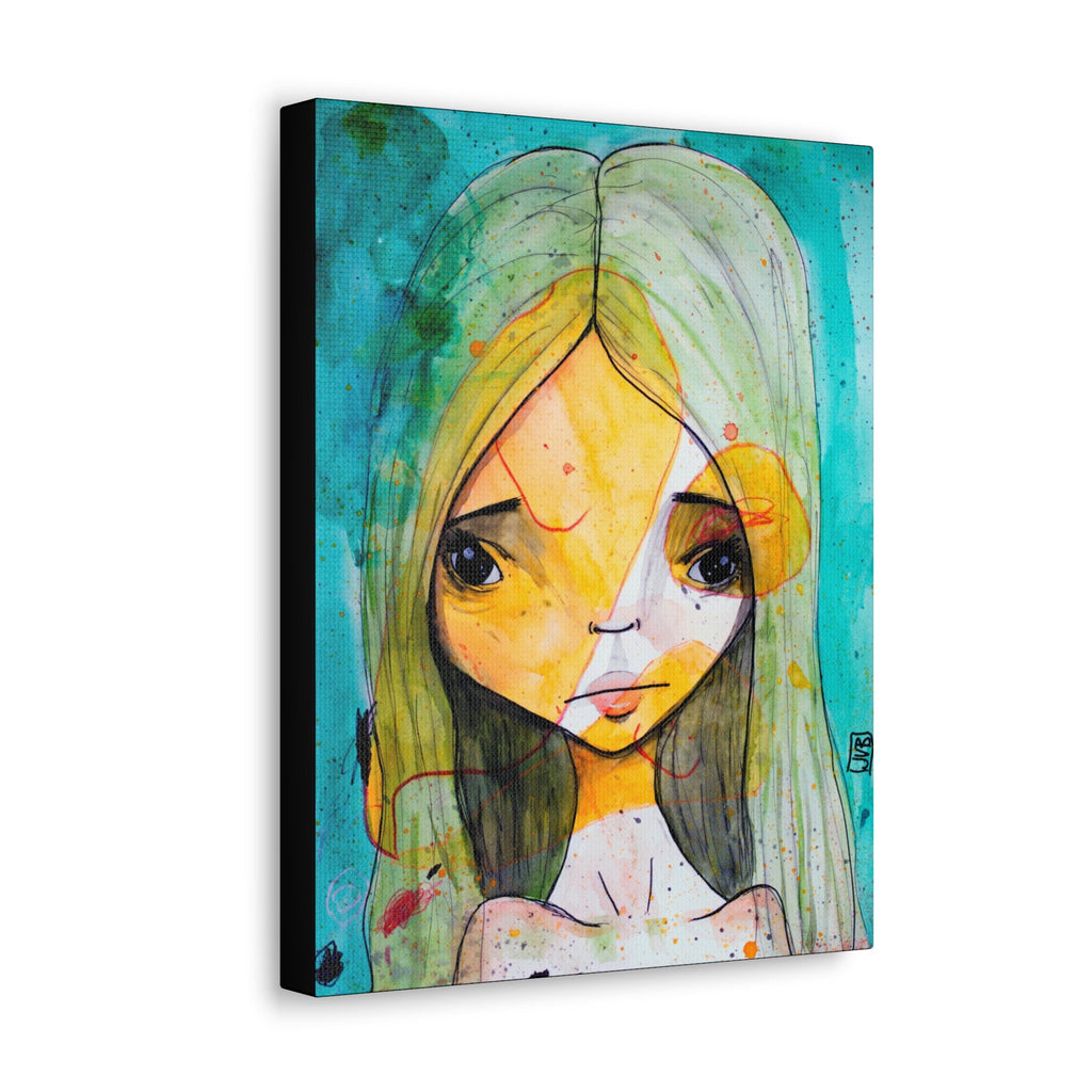 Green Juneau Dreams · Canvas Print