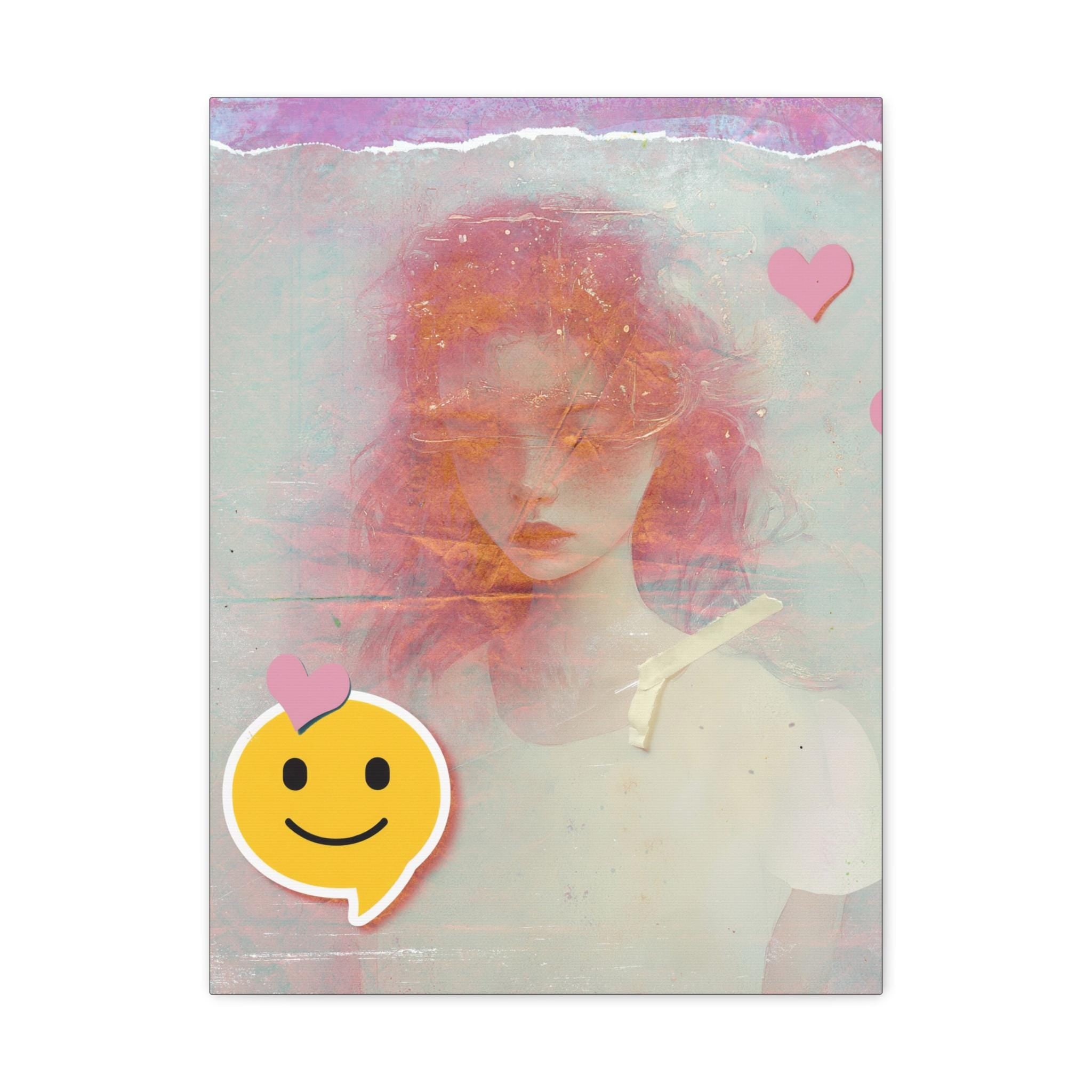 Mutable Modality Pink Museum Wrap · Canvas Print