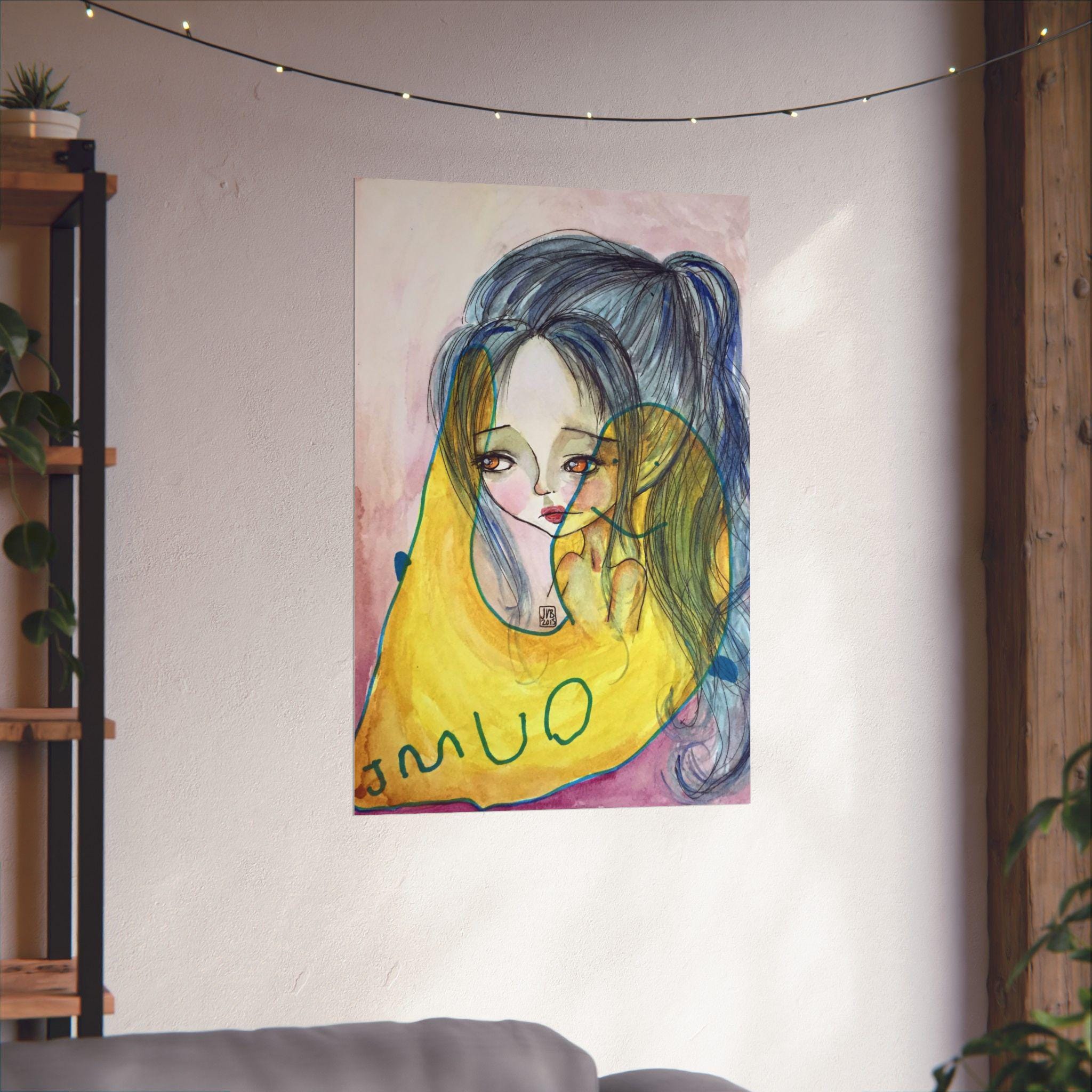 Blue Juneau Dreams · Poster Print