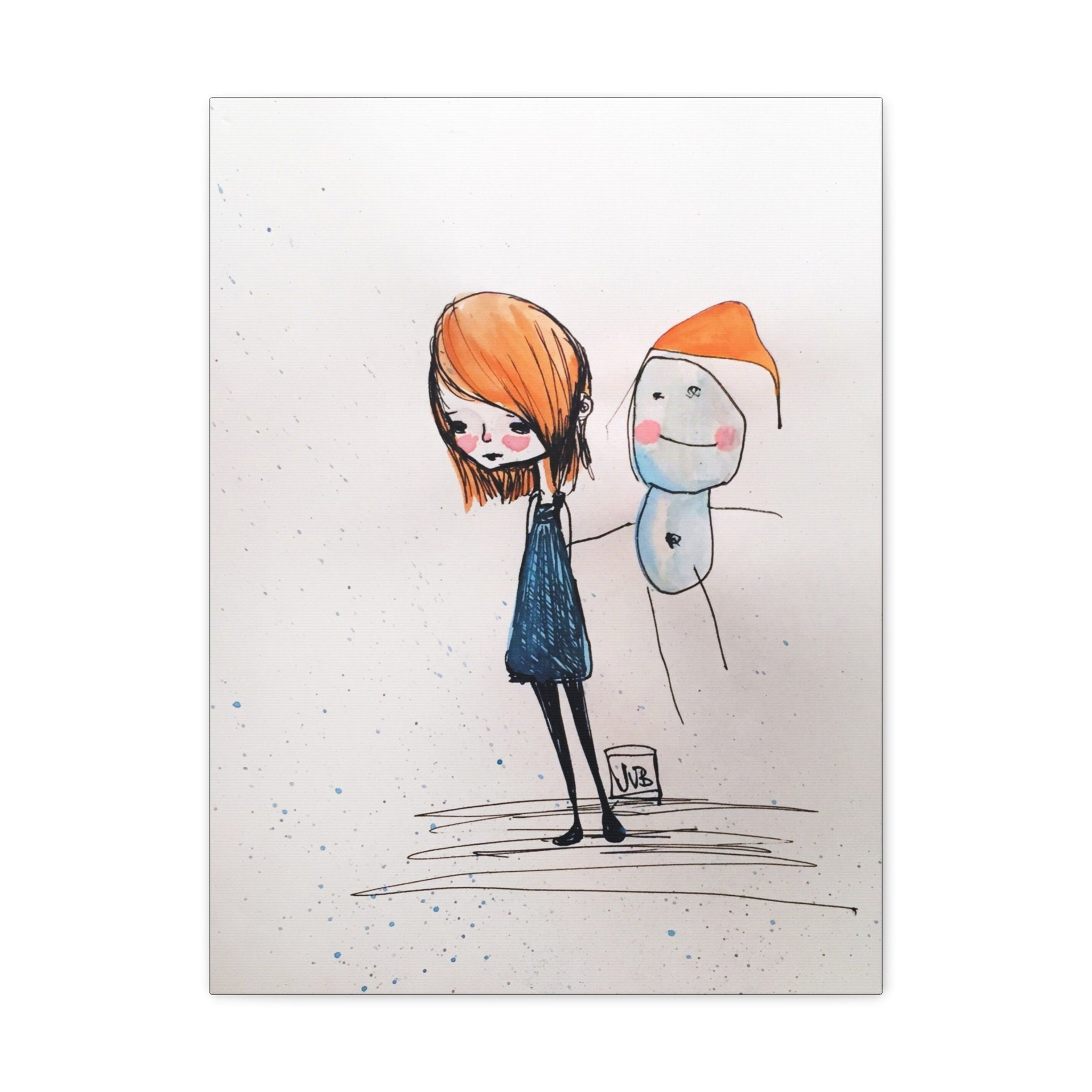 Mommy and Me · Canvas Print