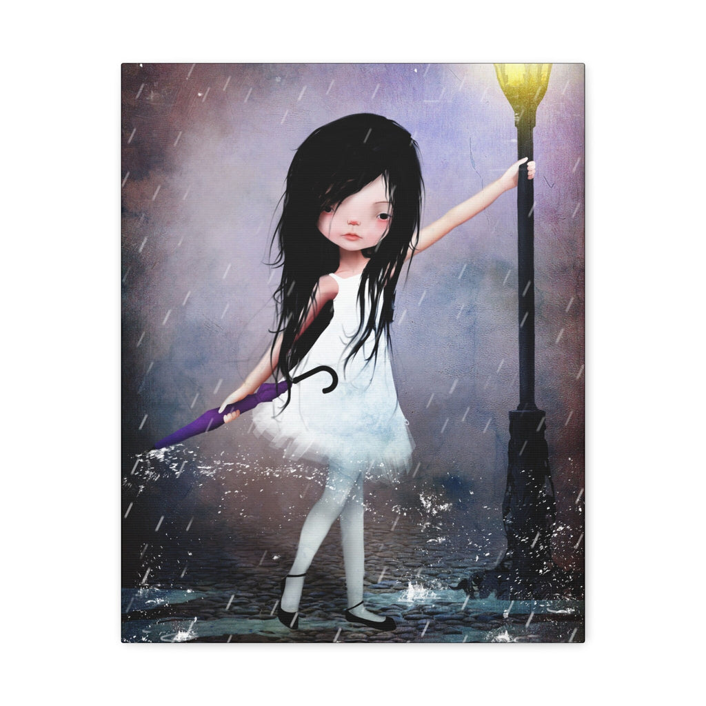 Singing in the Rain · Canvas Print