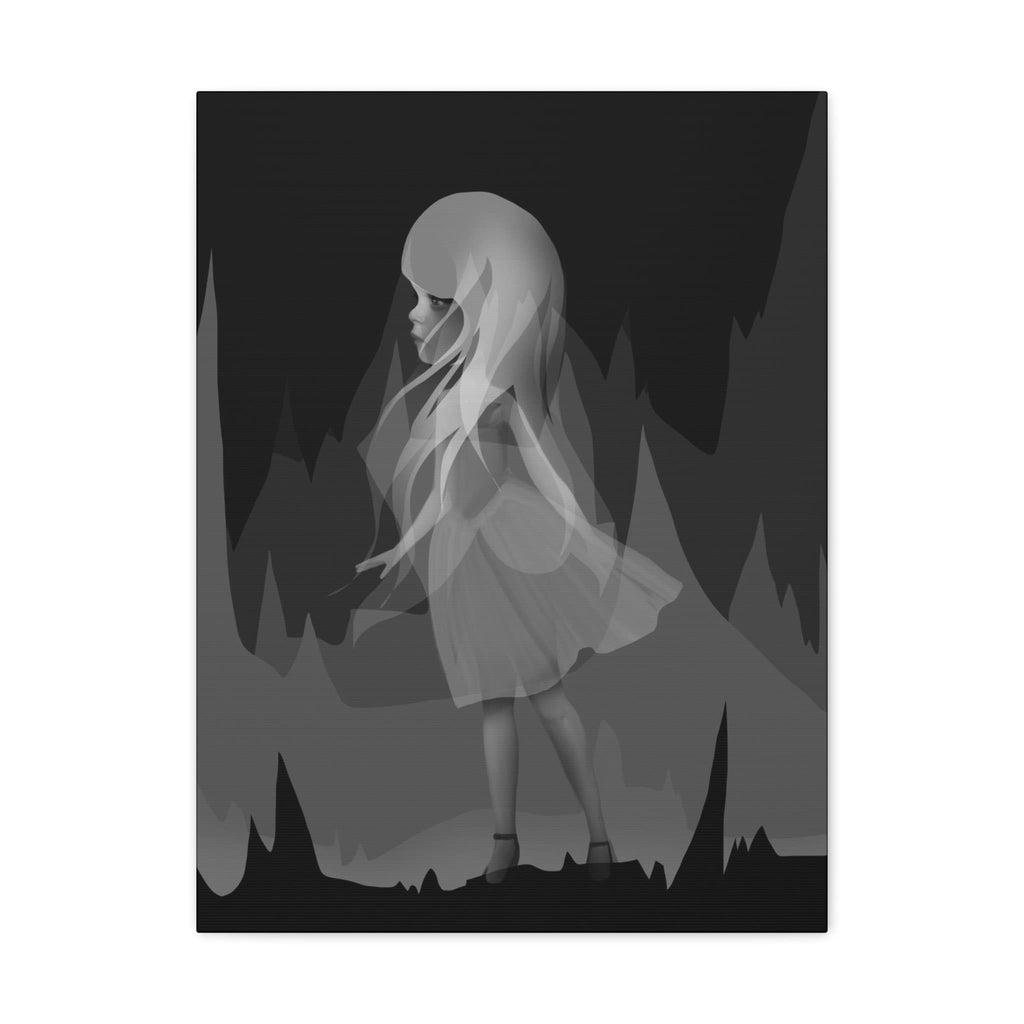 Invisible Girl · Canvas Print