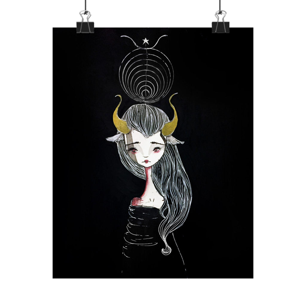 Taurus Girl · Poster Print