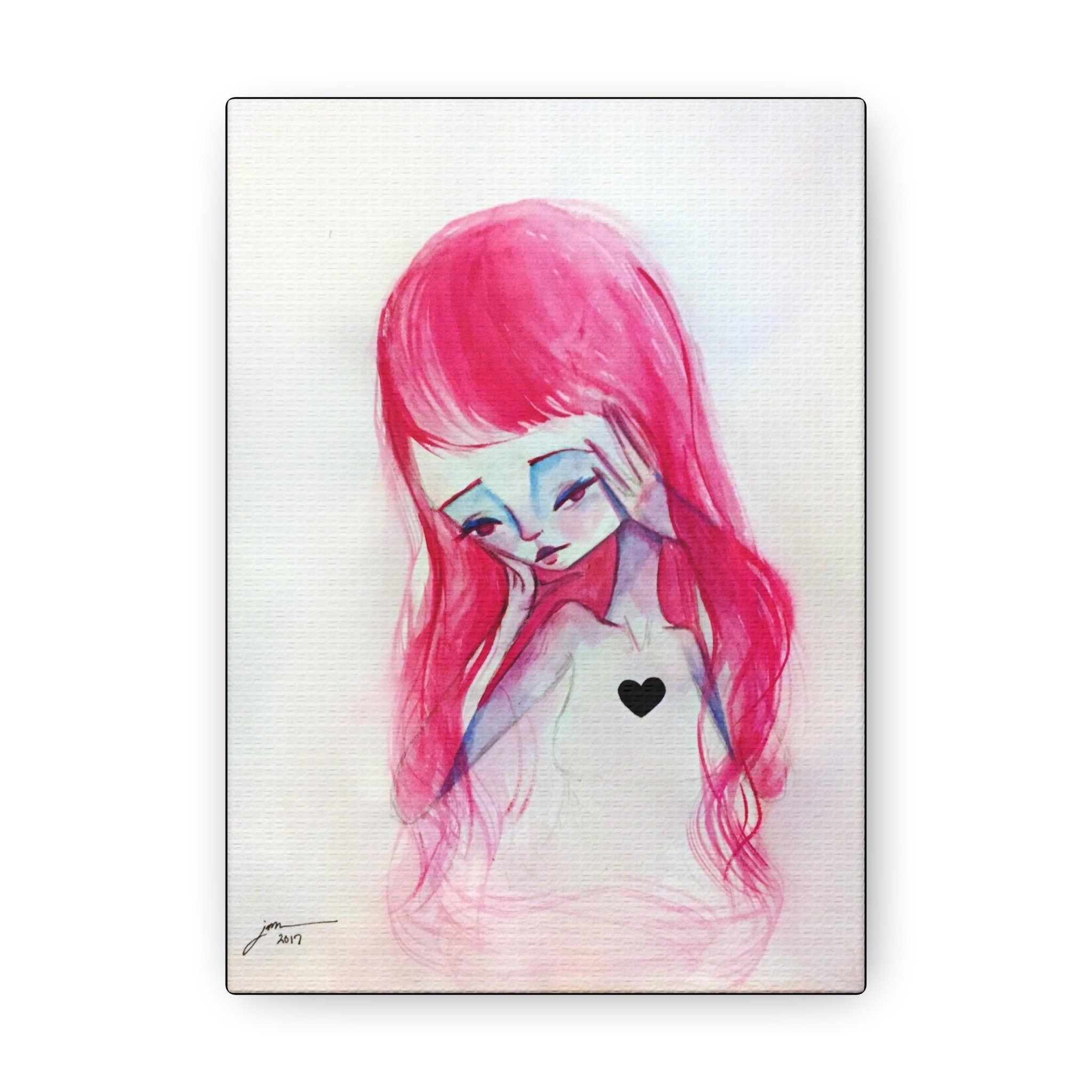 Girl · Canvas Print