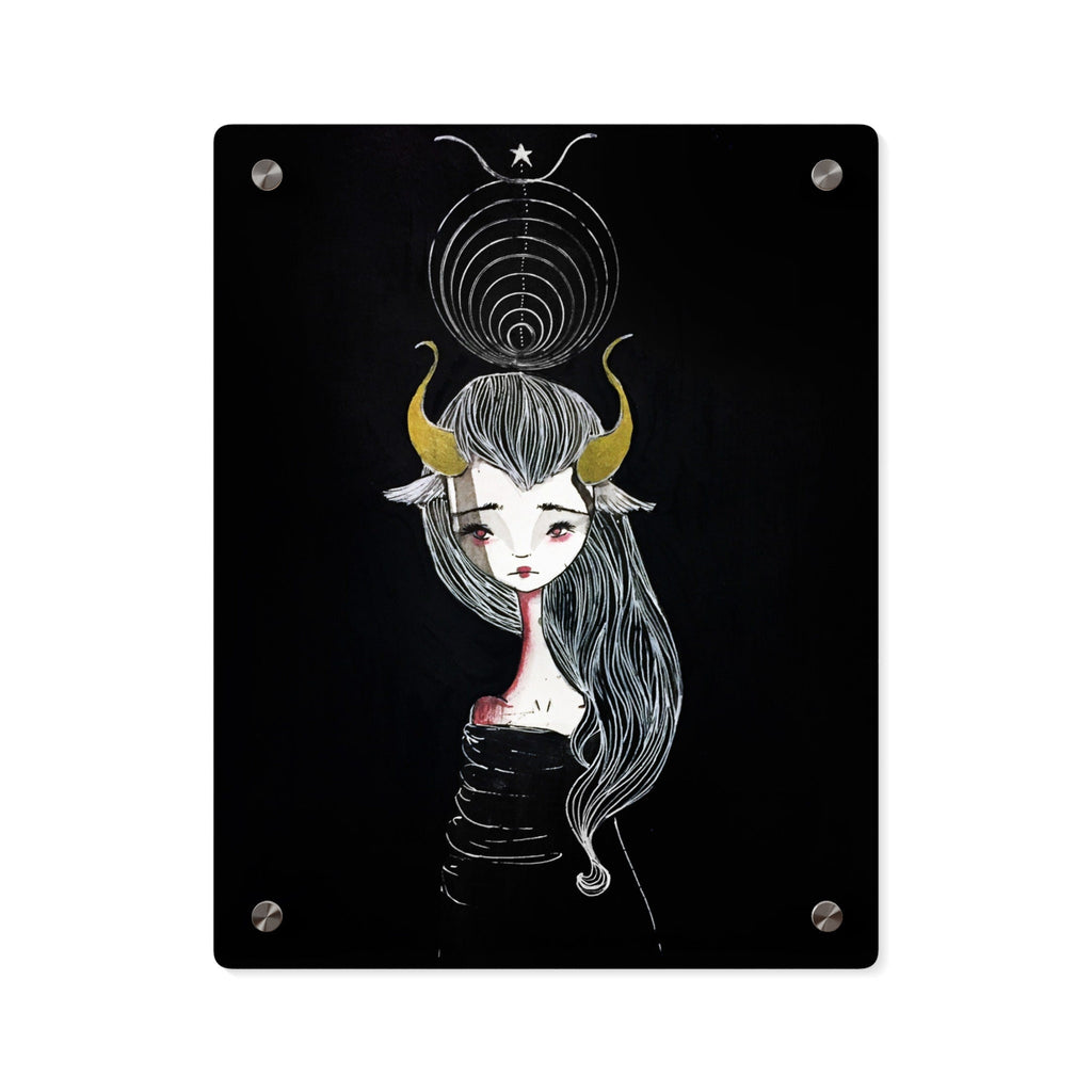 Taurus Girl Acrylic Wall Art Panel · Acrylic Print