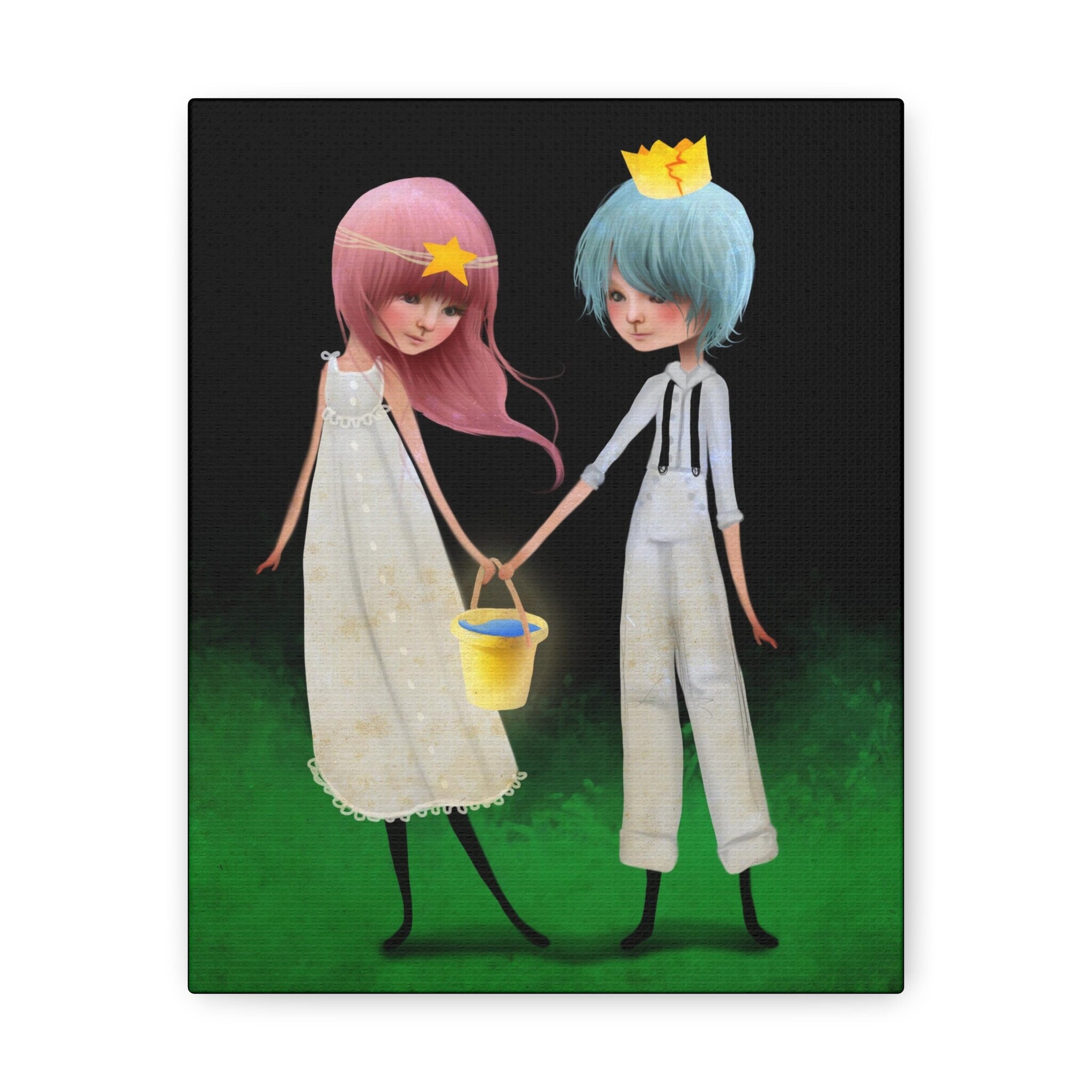 Jack and Jill · Canvas Print