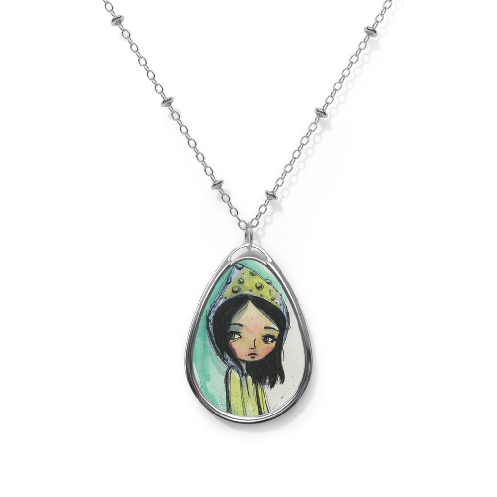 Garden Gnome Oval · Necklace