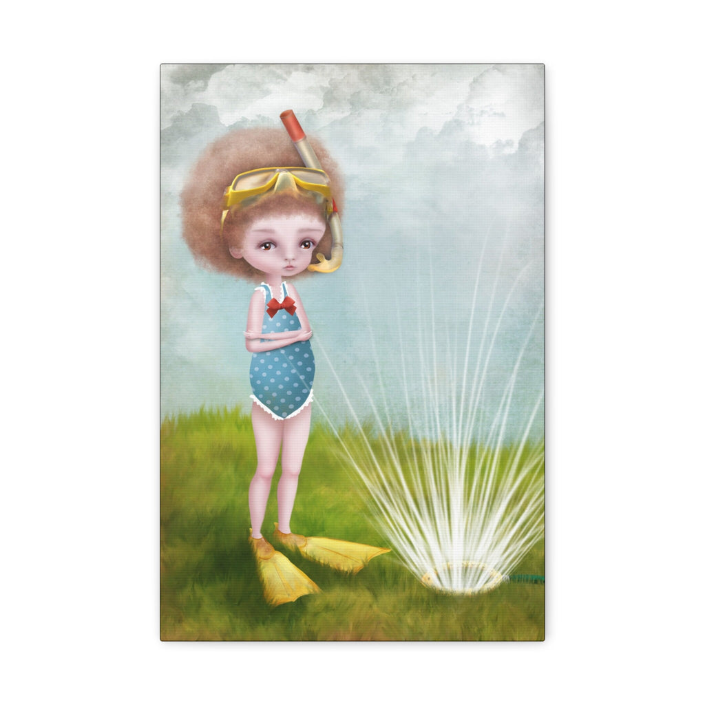 Soaked · Canvas Print